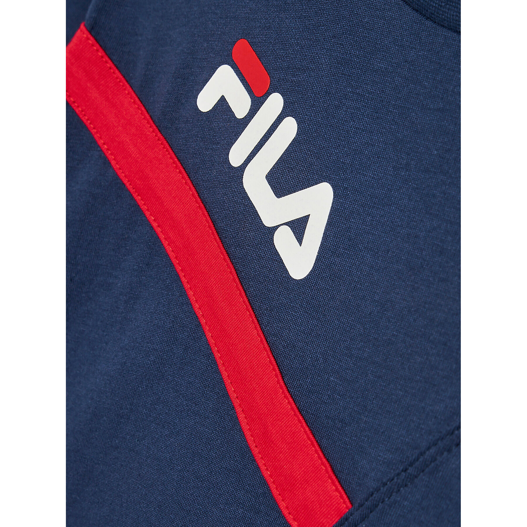 Fila Тишърт Zenica Wide FAK0088 Тъмносин Regular Fit - Pepit.bg