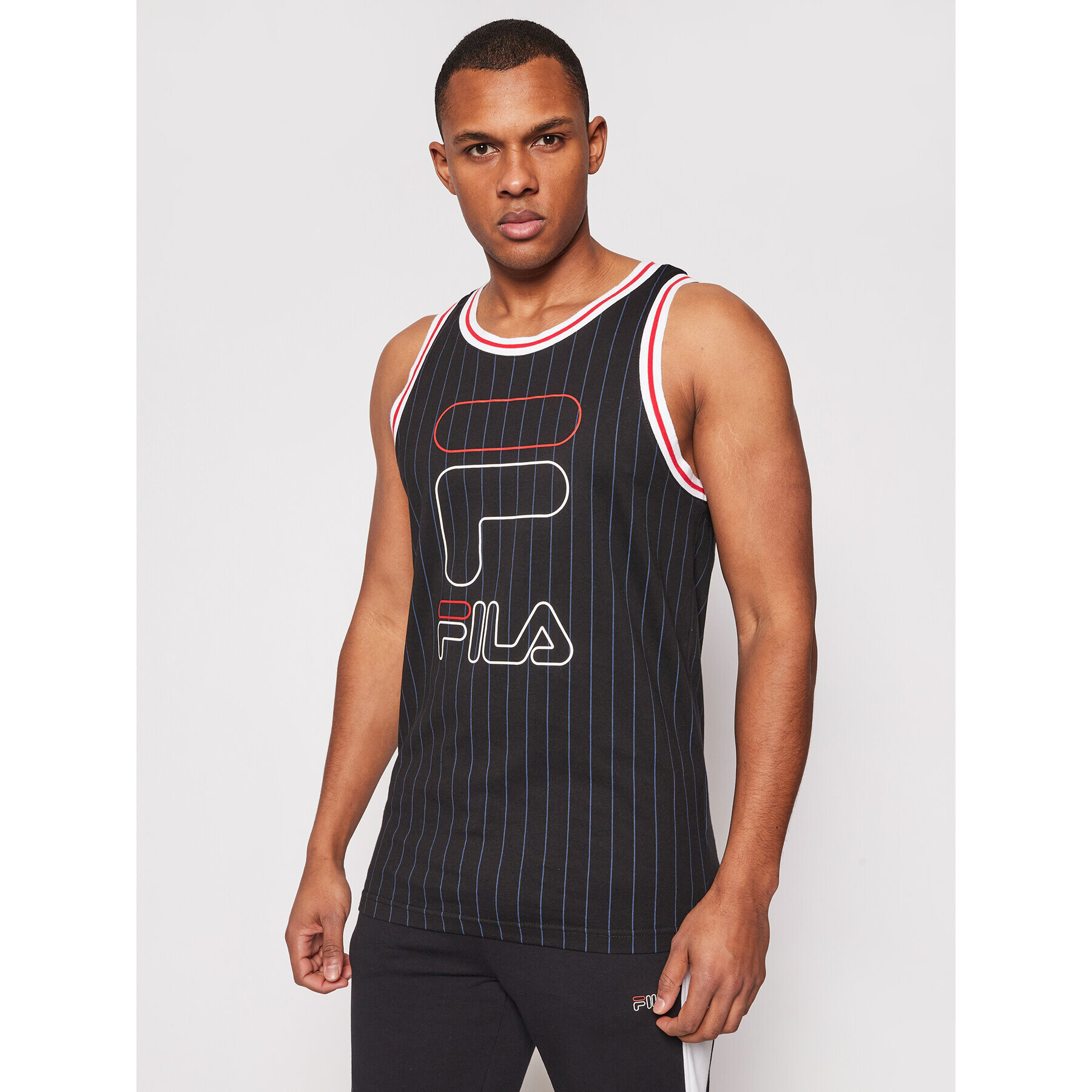 Fila Топ Jani 683269 Черен Relaxed Fit - Pepit.bg