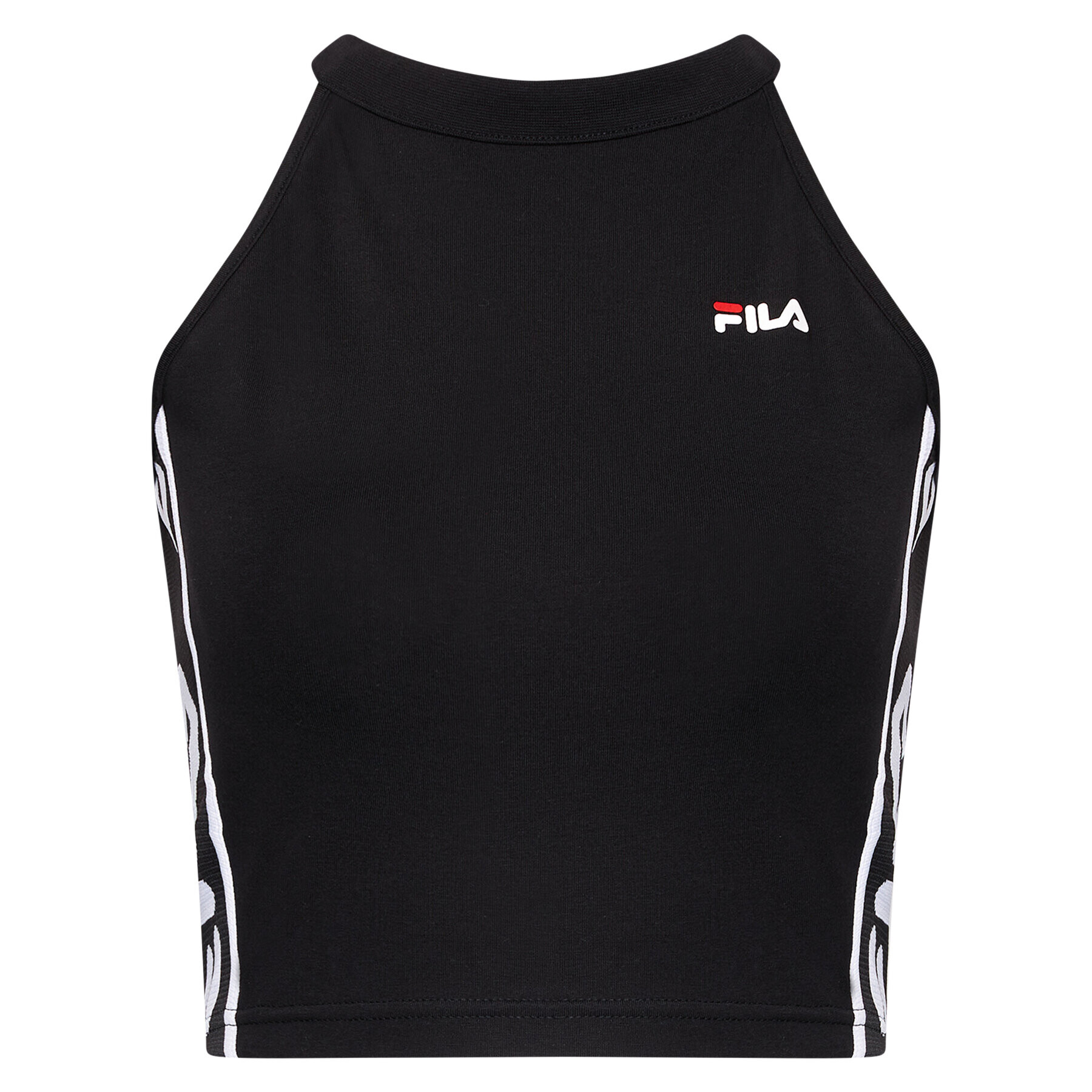 Fila топ Tama Cropped 687694 Черен Slim Fit - Pepit.bg