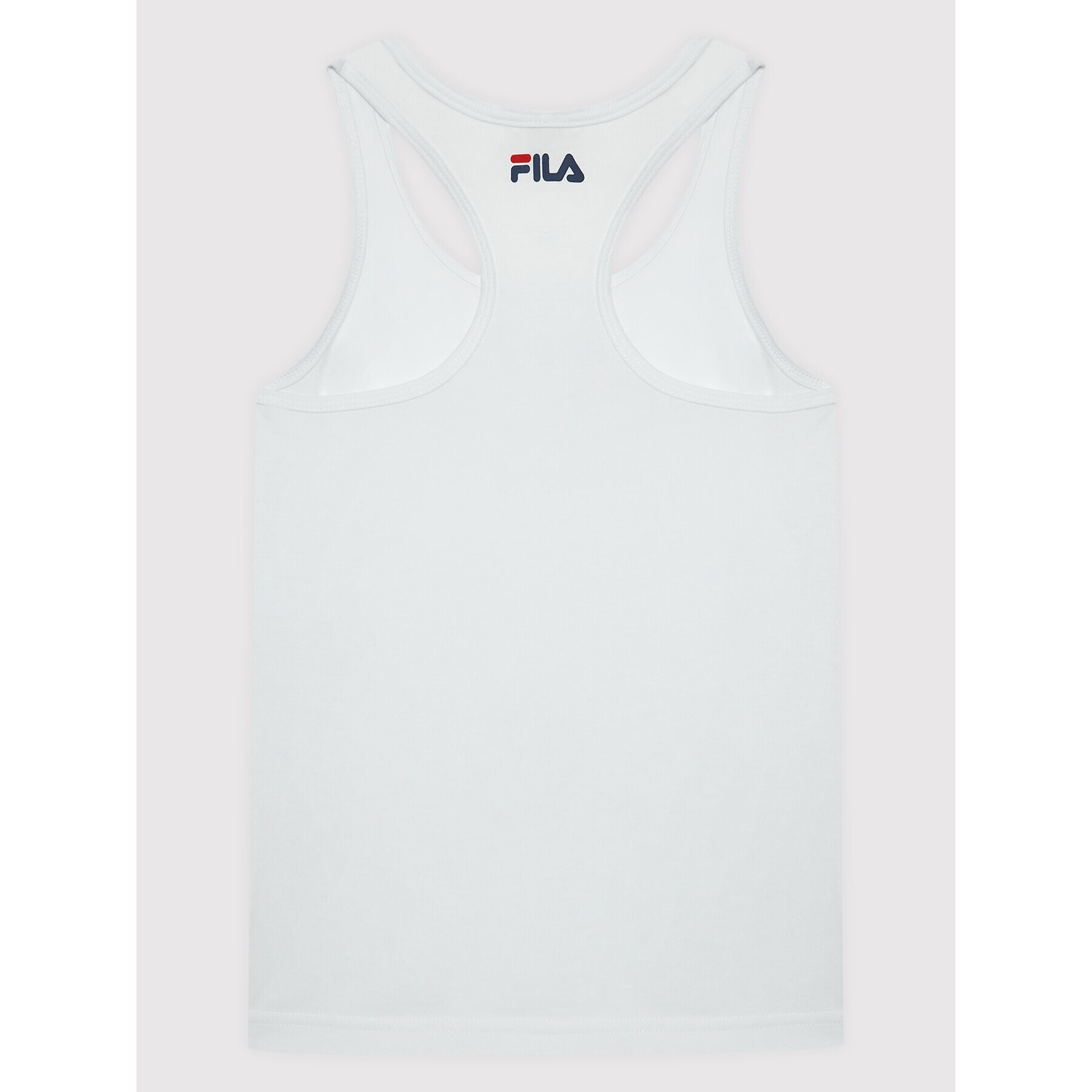 Fila топ Thum FAT0026 Бял Slim Fit - Pepit.bg