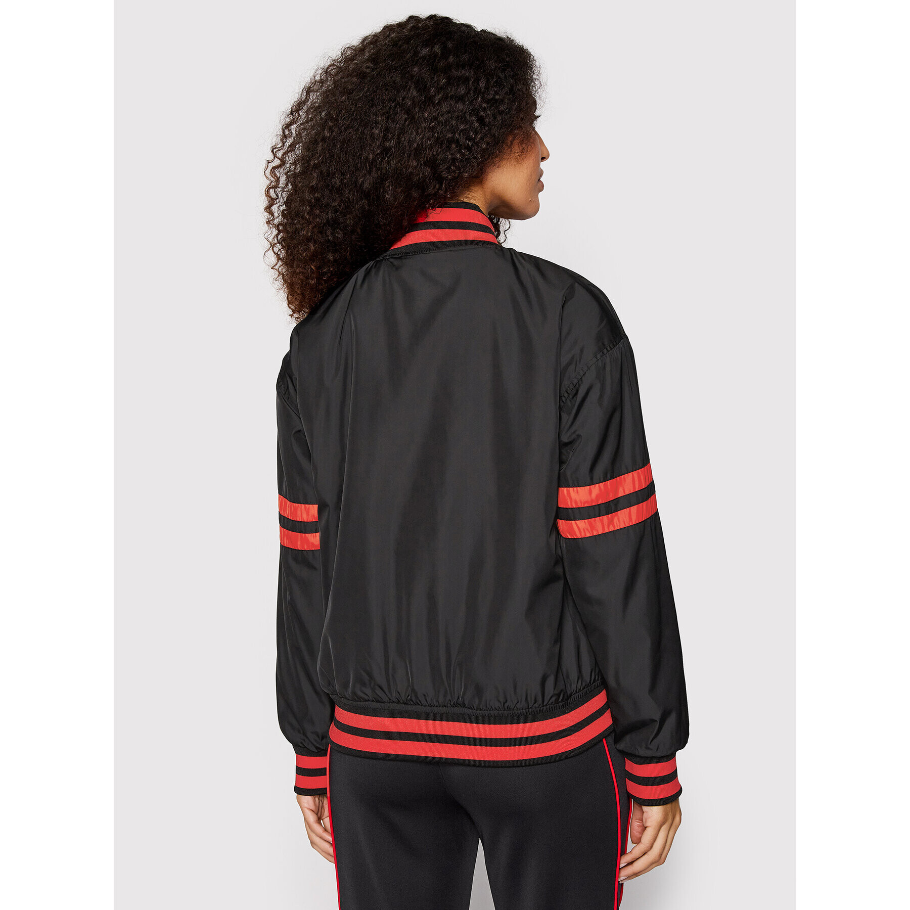 Fila Яке бомбър College FAW0291 Черен Regular Fit - Pepit.bg