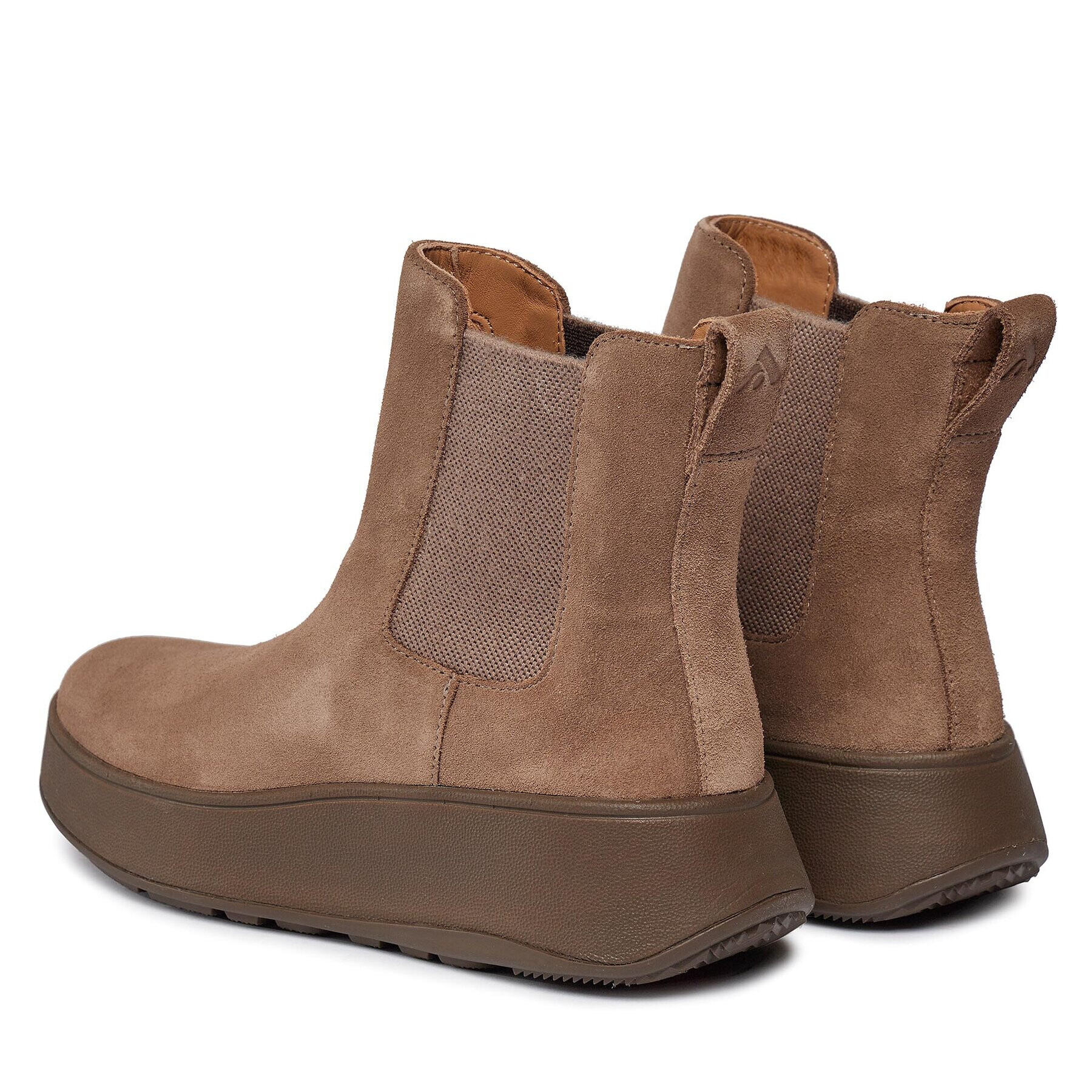FitFlop Боти тип челси F-Mode GR7-A76 Сив - Pepit.bg