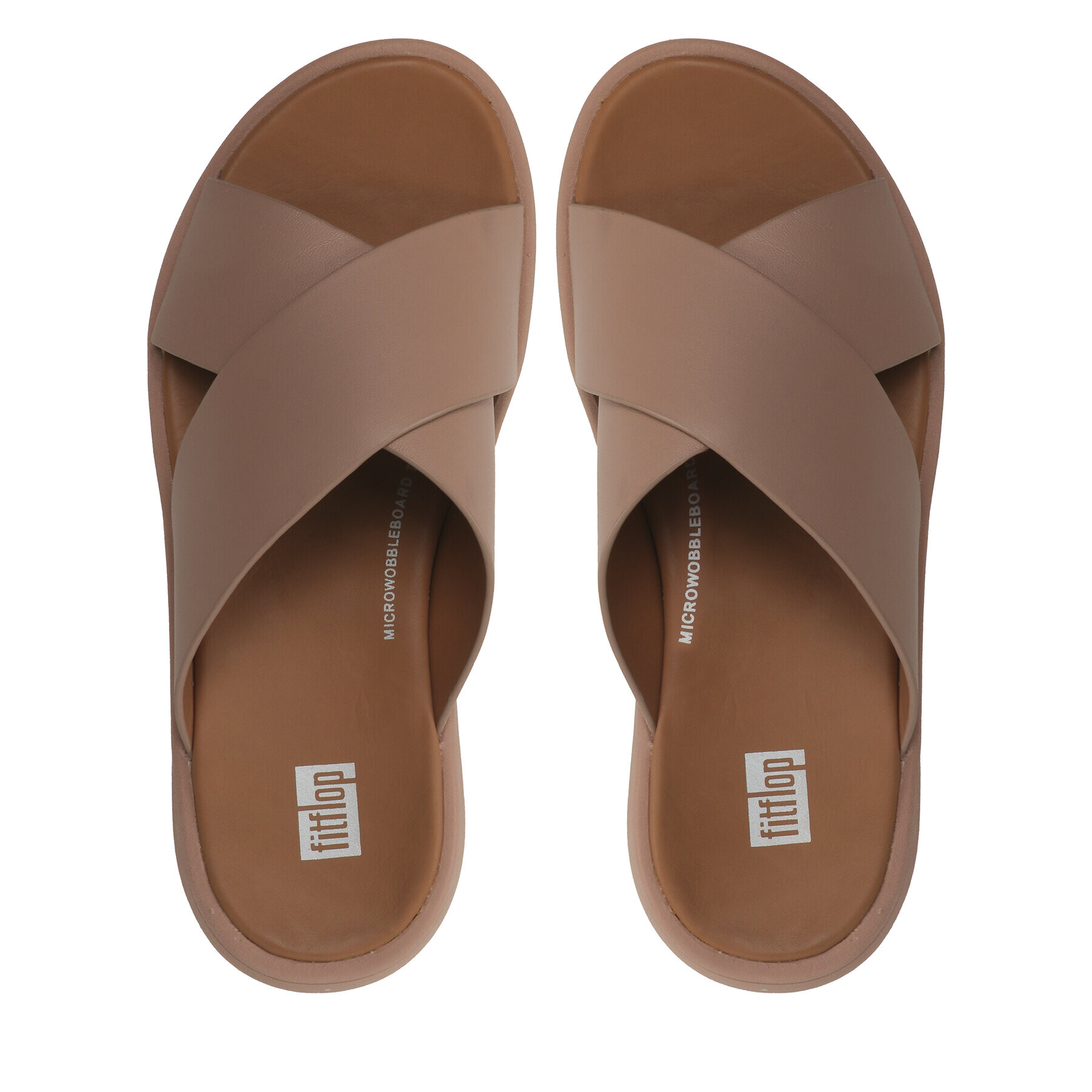 FitFlop Чехли F-MODE FW5-137 Бежов - Pepit.bg