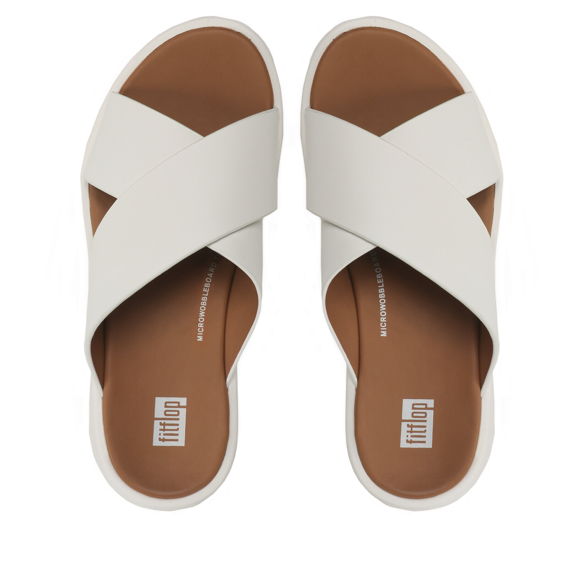 FitFlop Чехли F-MODE FW5-477 Бял - Pepit.bg