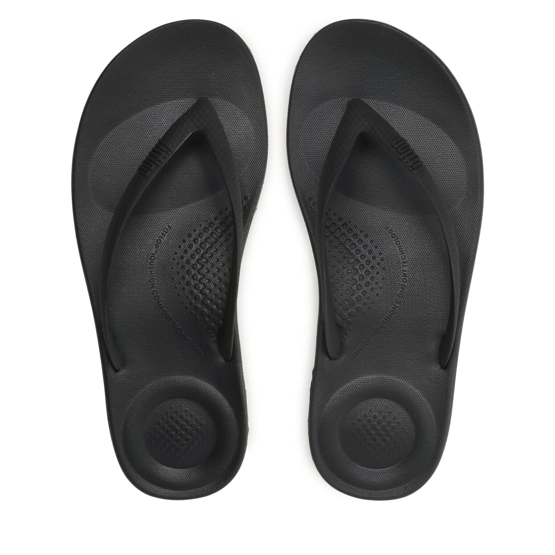 FitFlop Джапанки iQUSHION E54-090 Черен - Pepit.bg