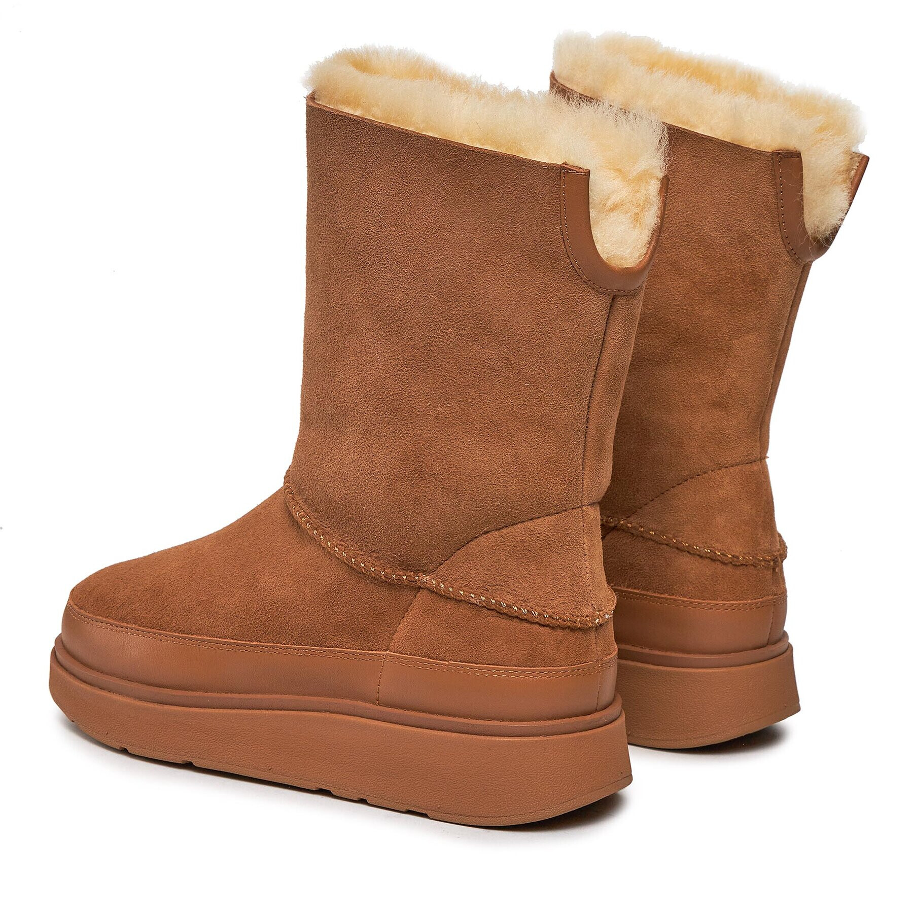 FitFlop Обувки Gen-Ff Shearling GO9-A69 Кафяв - Pepit.bg