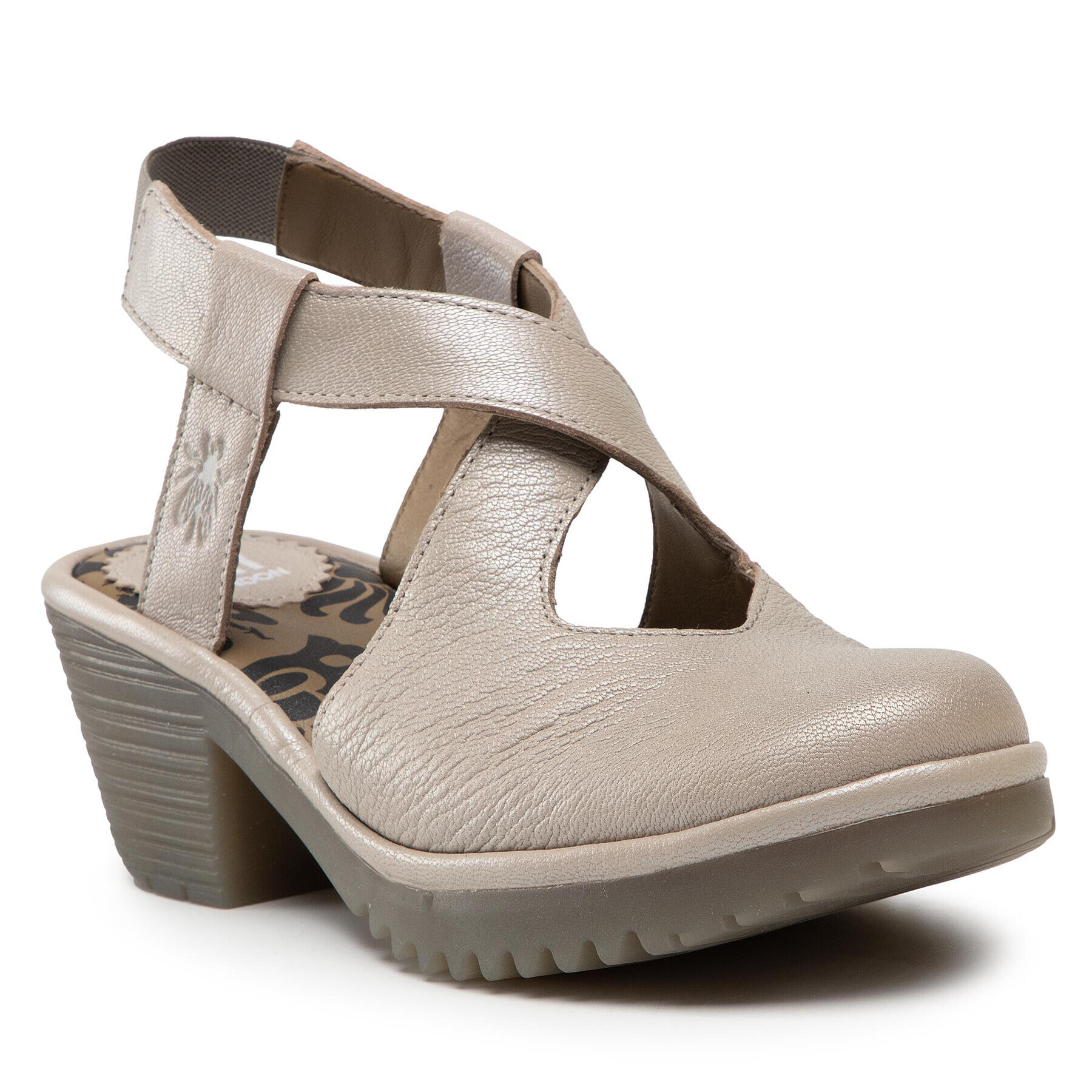 Fly London Сандали Wagefly P501368002 Бежов - Pepit.bg
