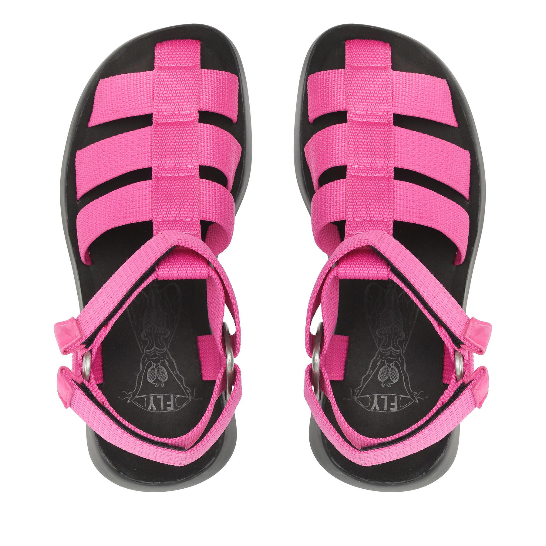 Fly London Сандали Webbing BASA841FLY Розов - Pepit.bg