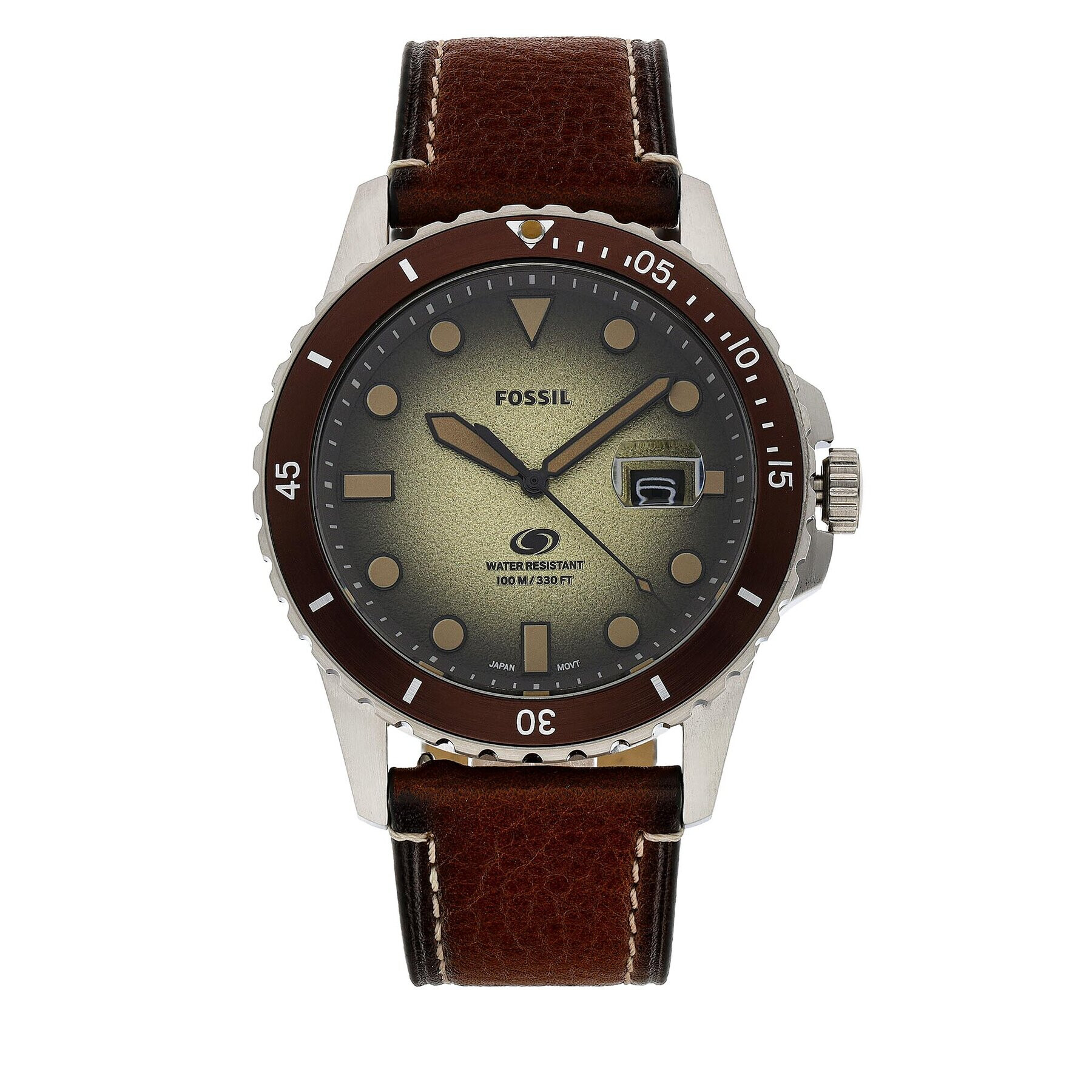 Fossil Часовник Blue FS5961 Кафяв - Pepit.bg