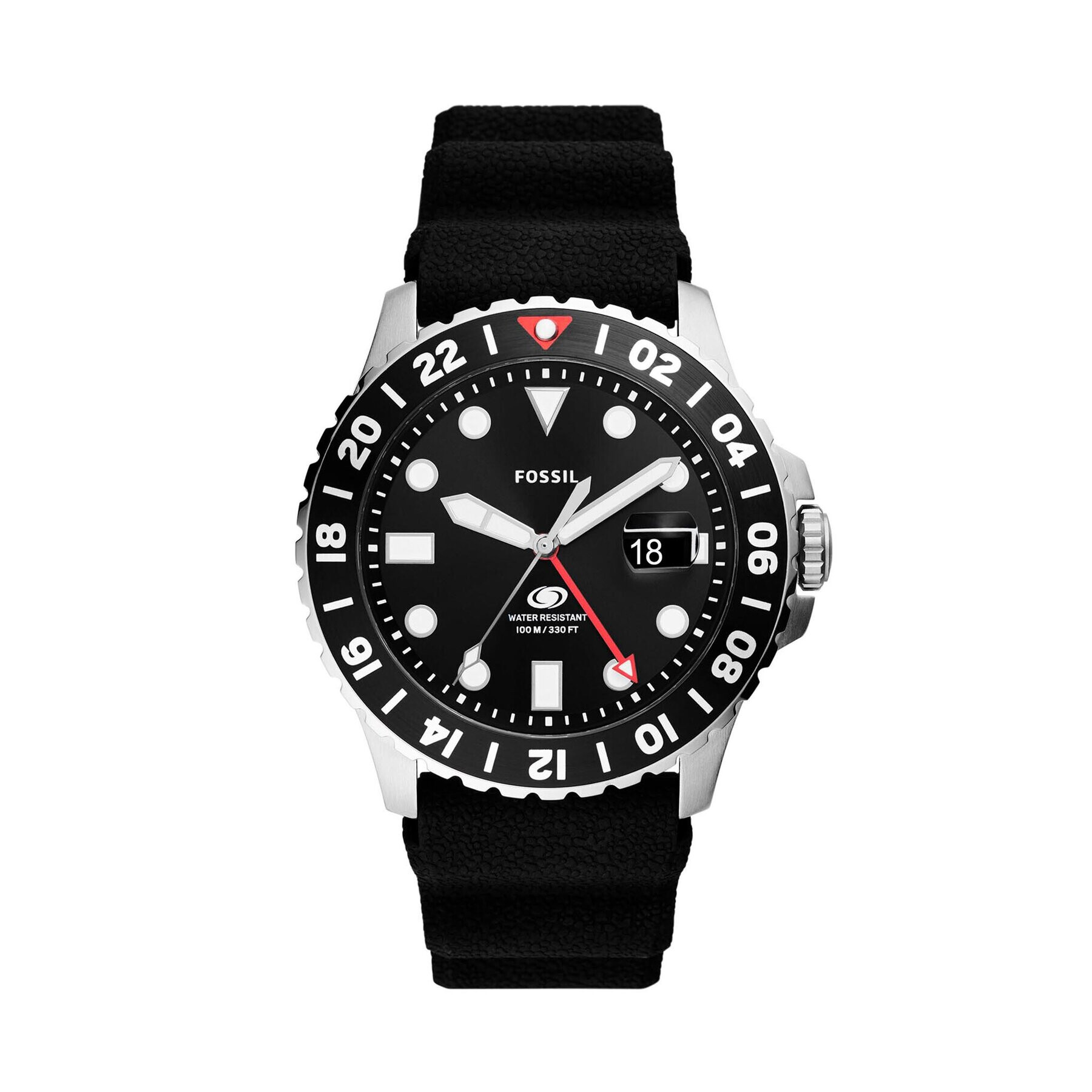 Fossil Часовник Blue GMT FS6036 Черен - Pepit.bg