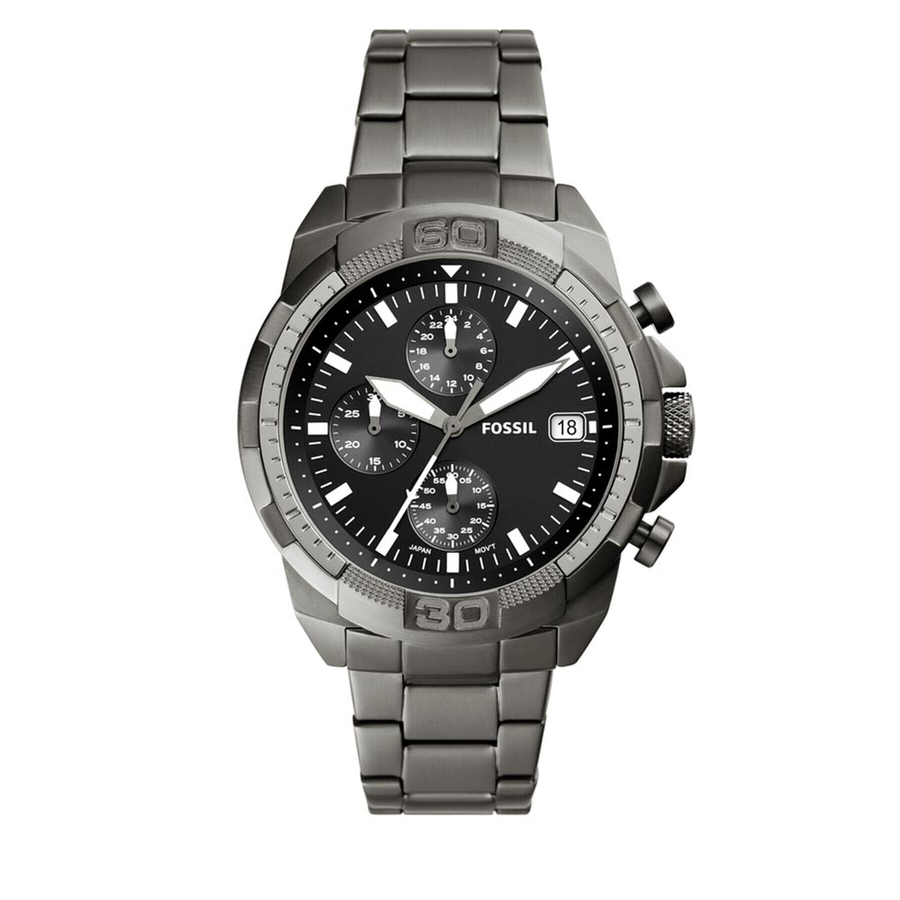 Fossil Часовник Bronson FS5852 Сив - Pepit.bg