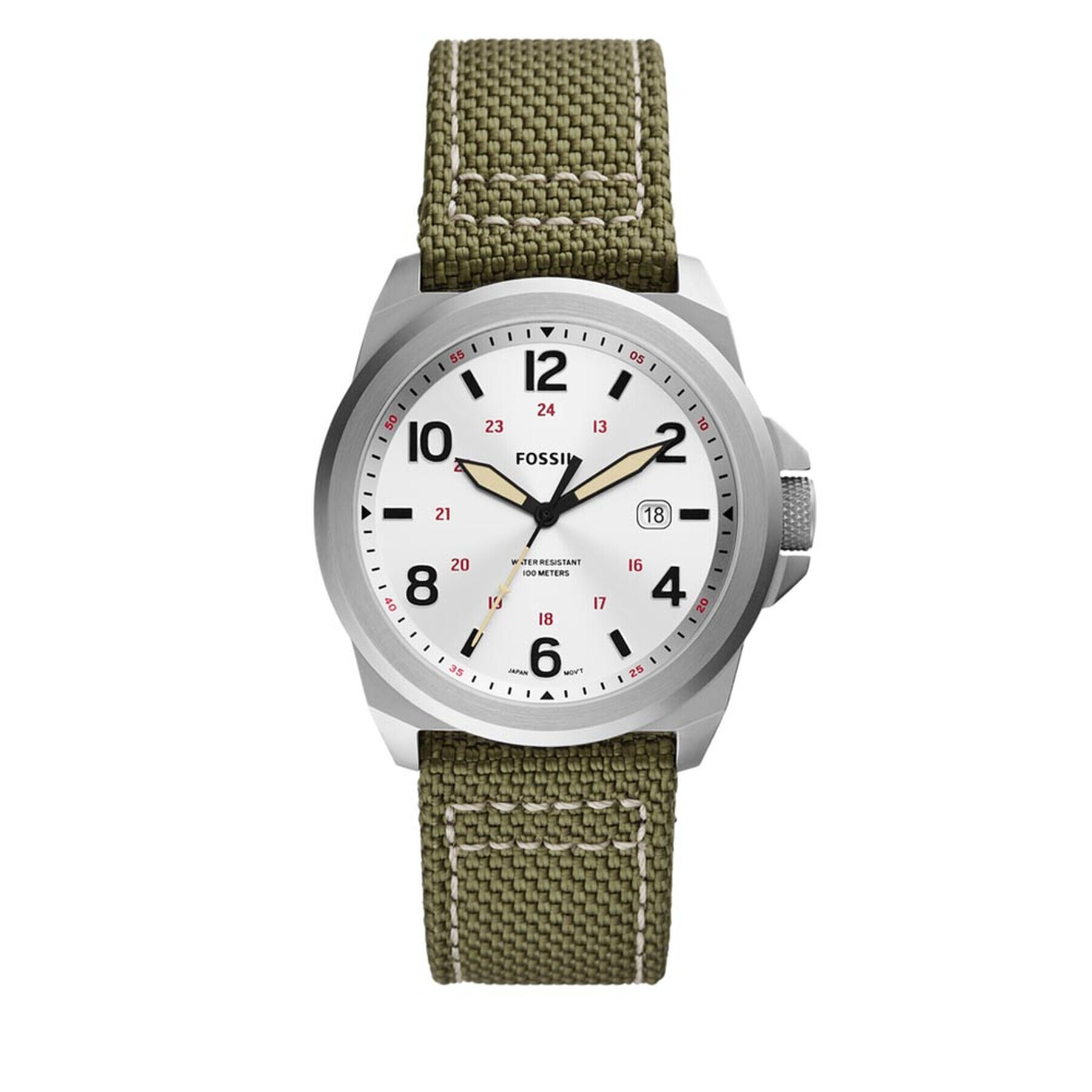 Fossil Часовник Bronson FS5918 Зелен - Pepit.bg