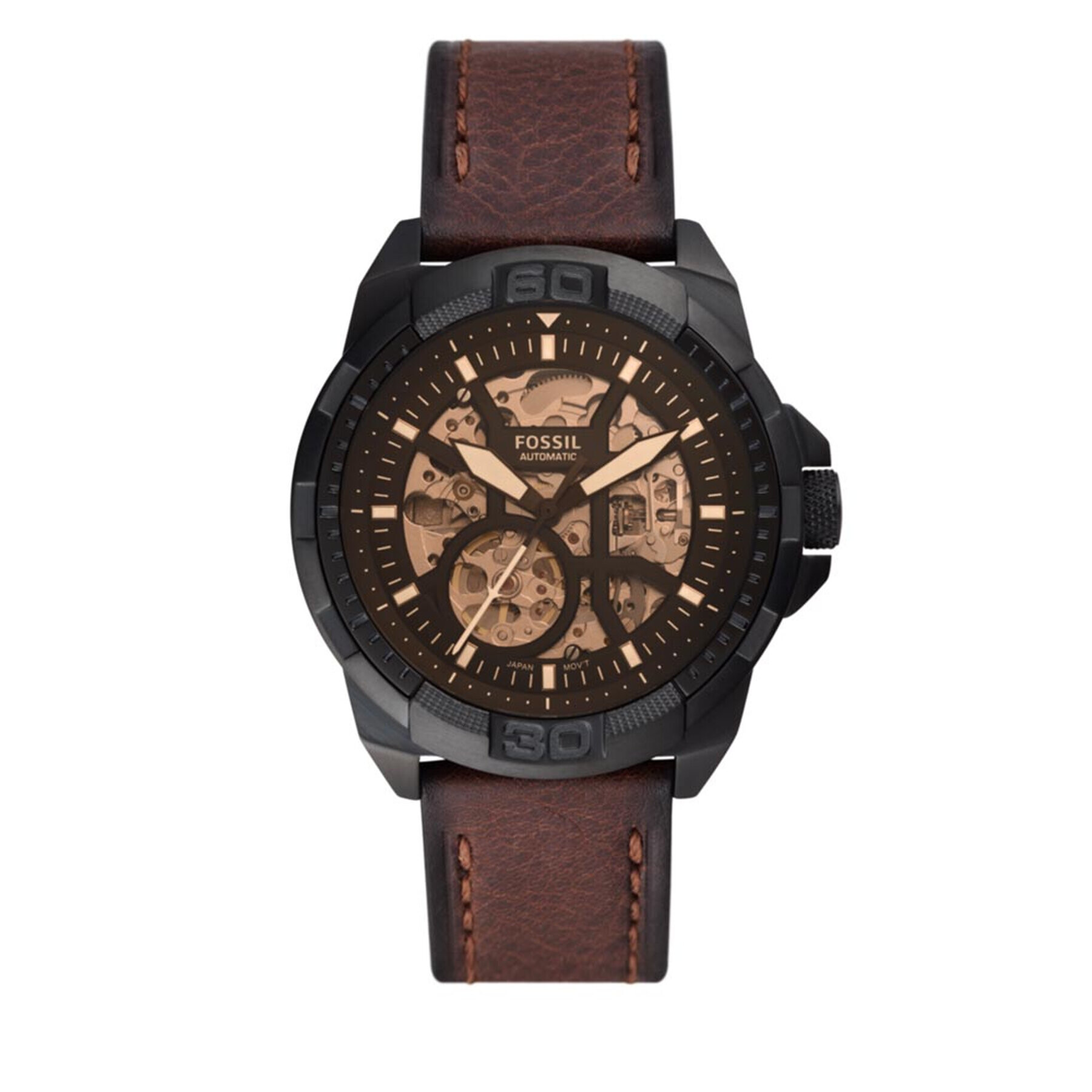 Fossil Часовник Bronson ME3219 Кафяв - Pepit.bg