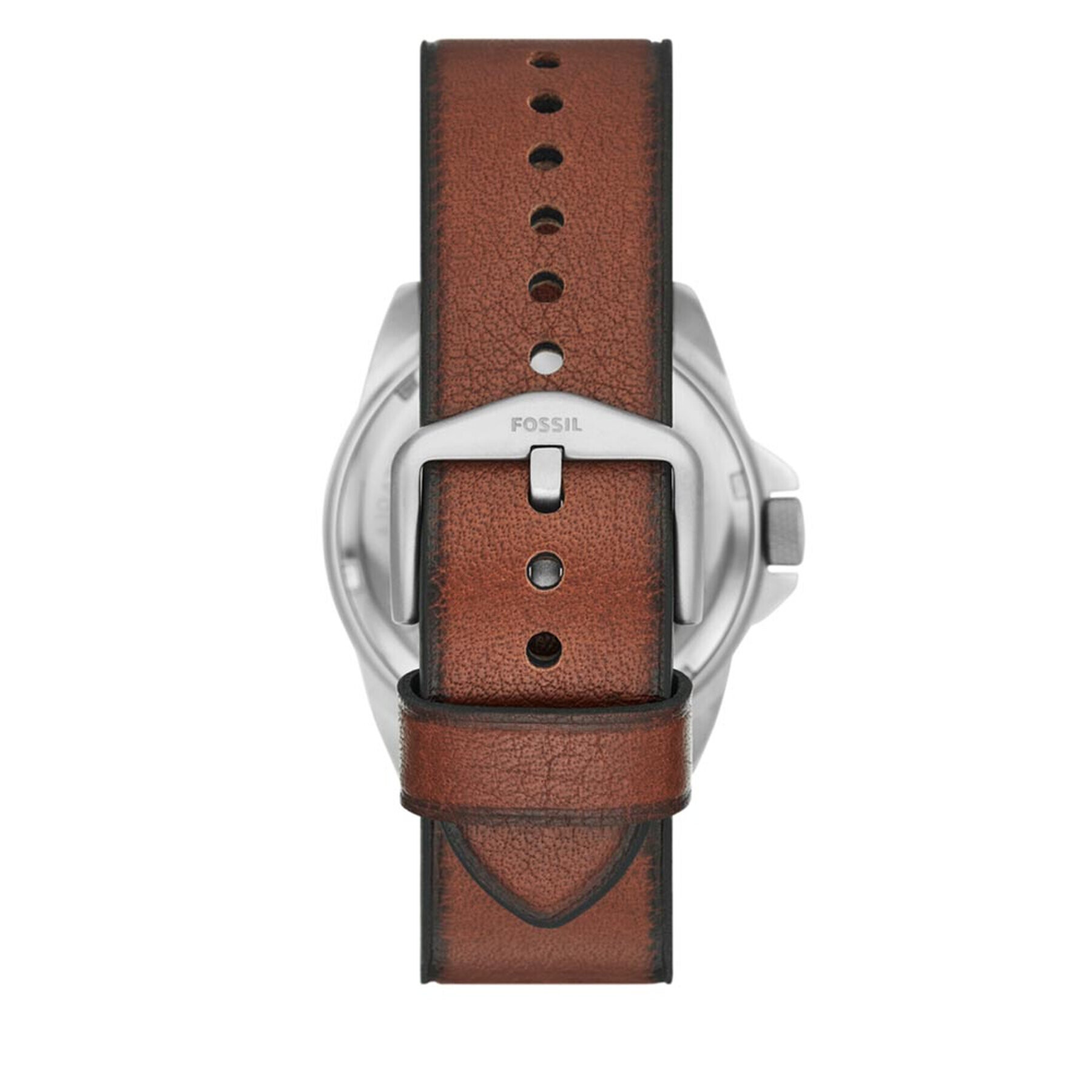 Fossil Часовник Bronson Three FS5919 Кафяв - Pepit.bg