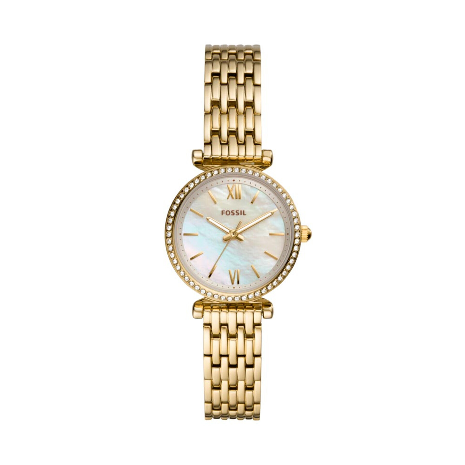 Fossil Часовник Carle Mini S4735 Златист - Pepit.bg