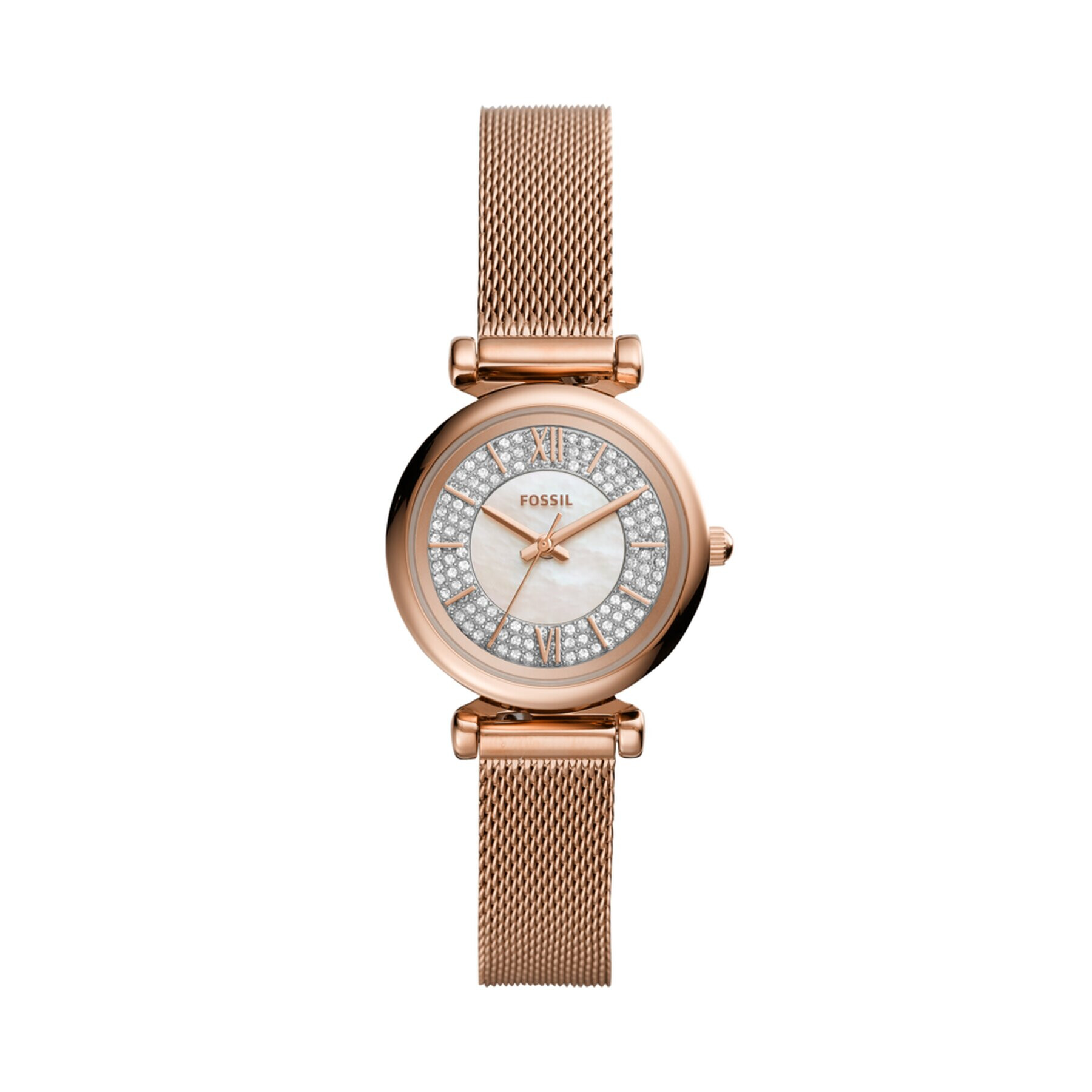 Fossil Часовник Carlie Mini ES4836 Златист - Pepit.bg