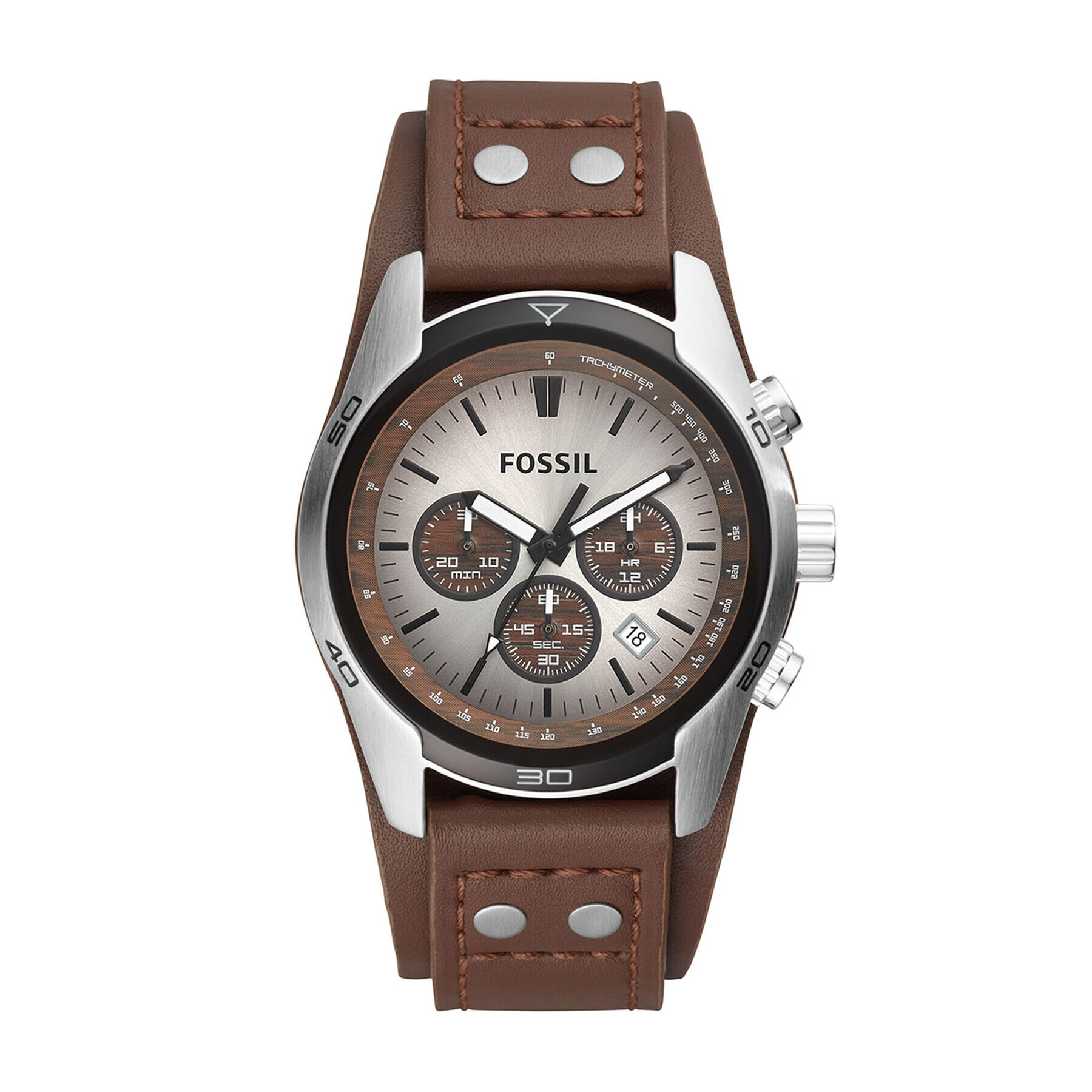 Fossil Часовник Coachman CH2565 Кафяв - Pepit.bg