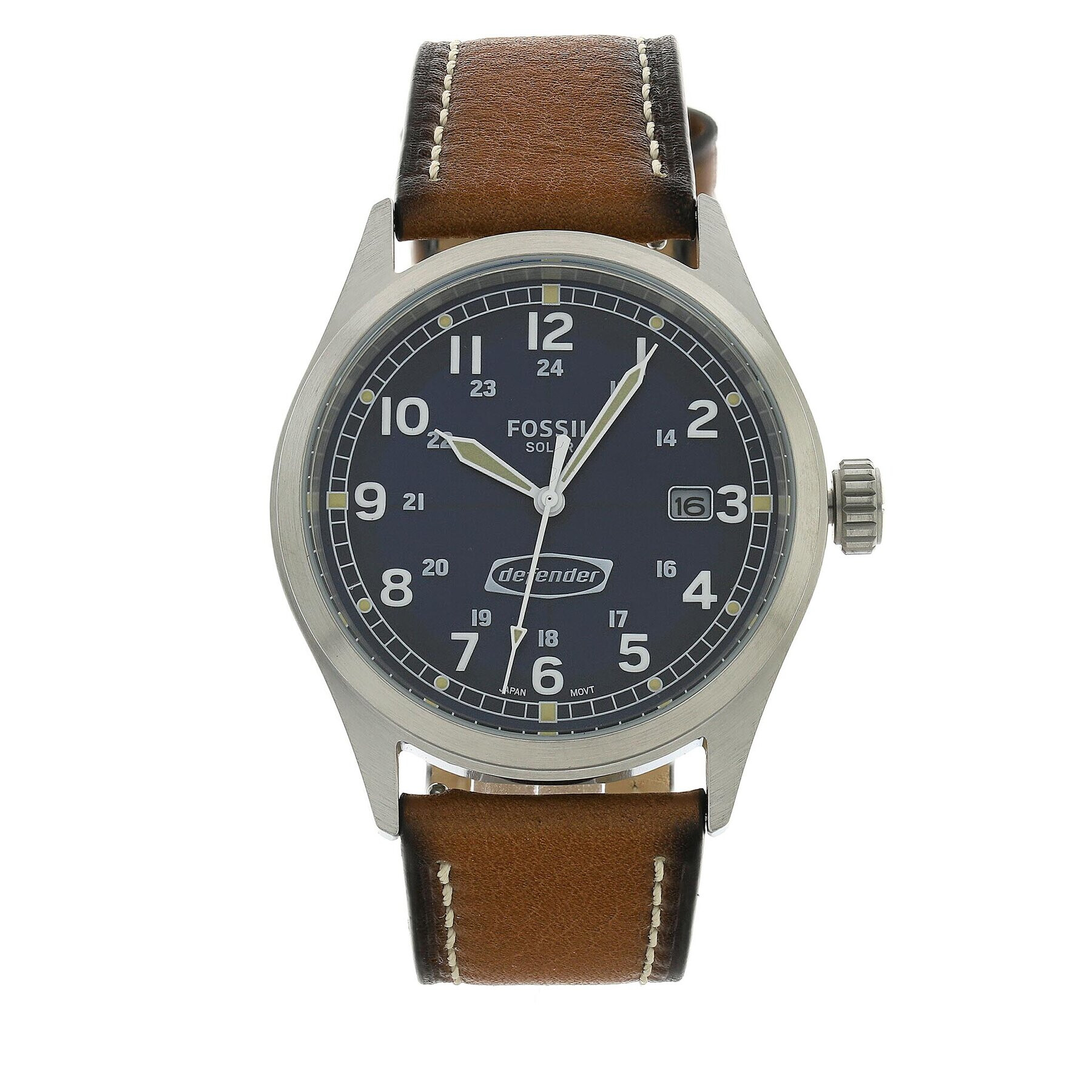 Fossil Часовник Defender FS5975 Кафяв - Pepit.bg