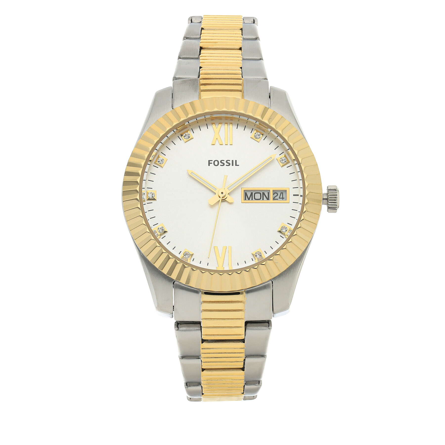 Fossil Часовник ES5253SET Сребрист - Pepit.bg