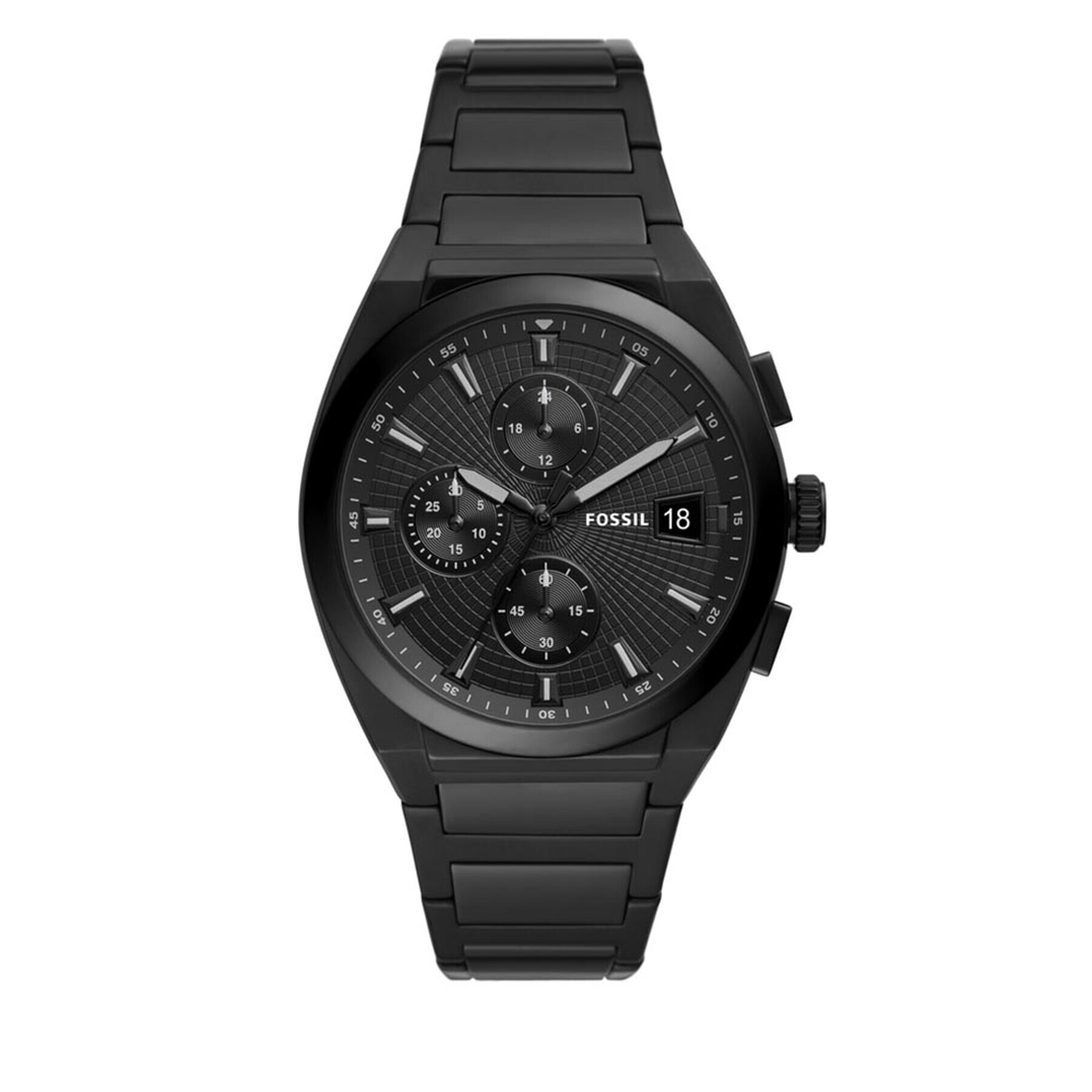 Fossil Часовник Everett FS5797 Черен - Pepit.bg