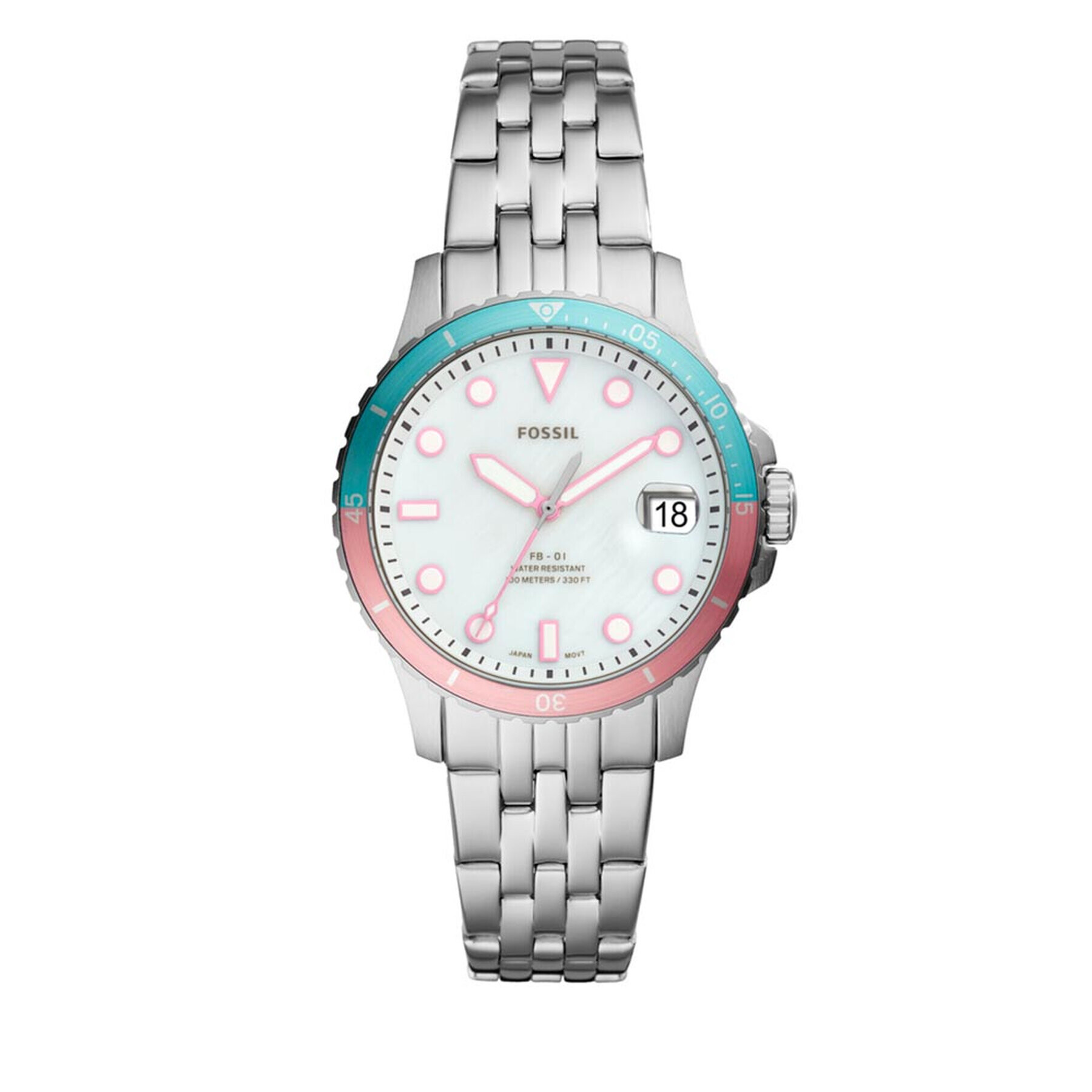 Fossil Часовник FB-01 ES4741 Сребрист - Pepit.bg