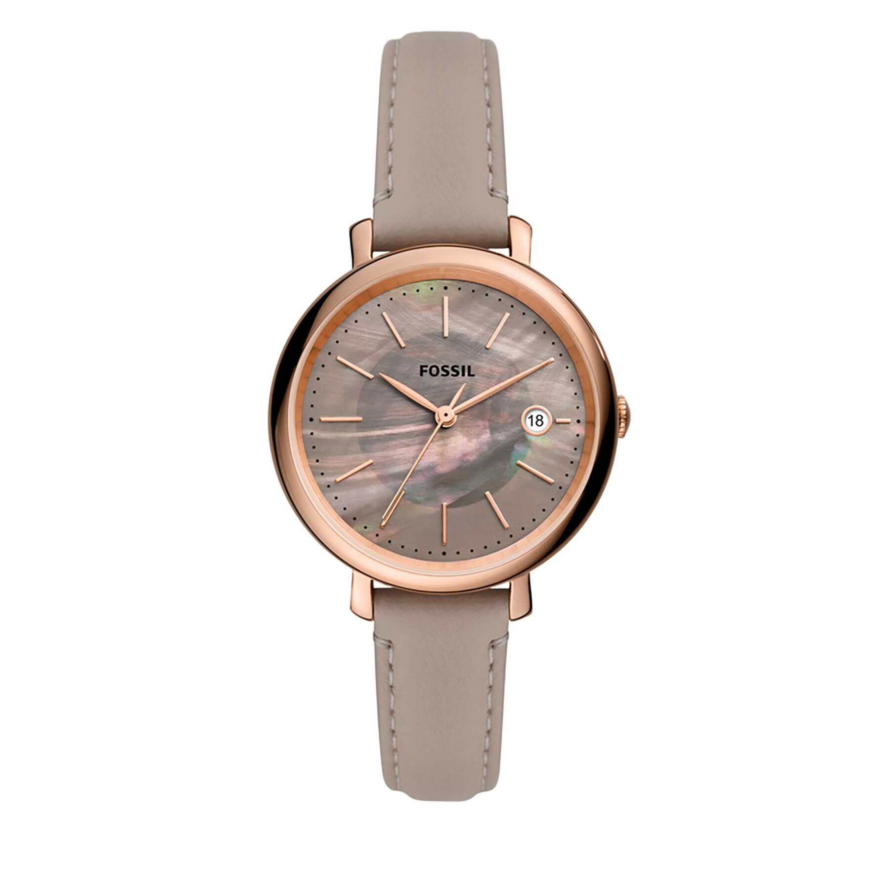 Fossil Часовник Jacqueline Solar ES5091 Бежов - Pepit.bg