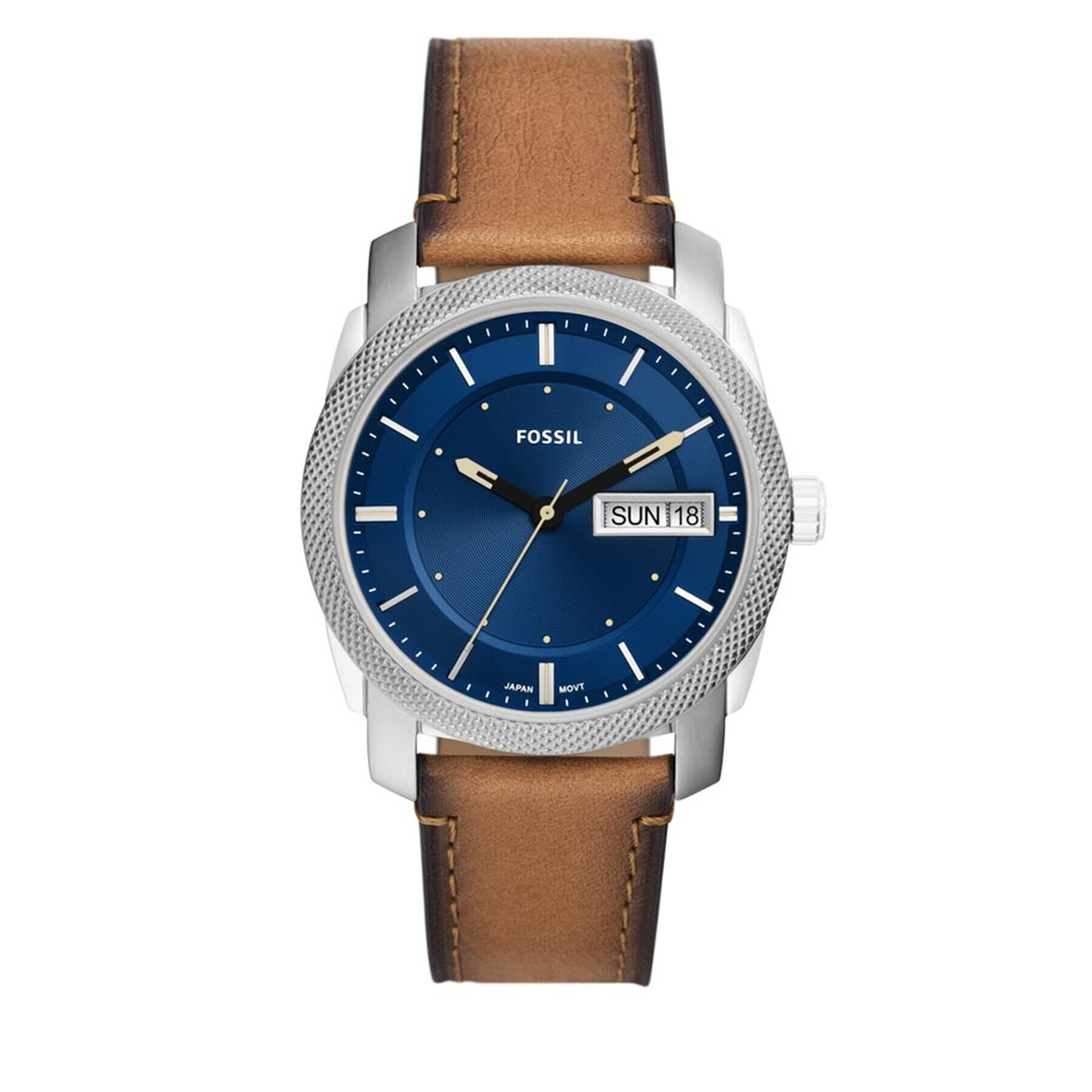 Fossil Часовник Machine FS5920 Кафяв - Pepit.bg