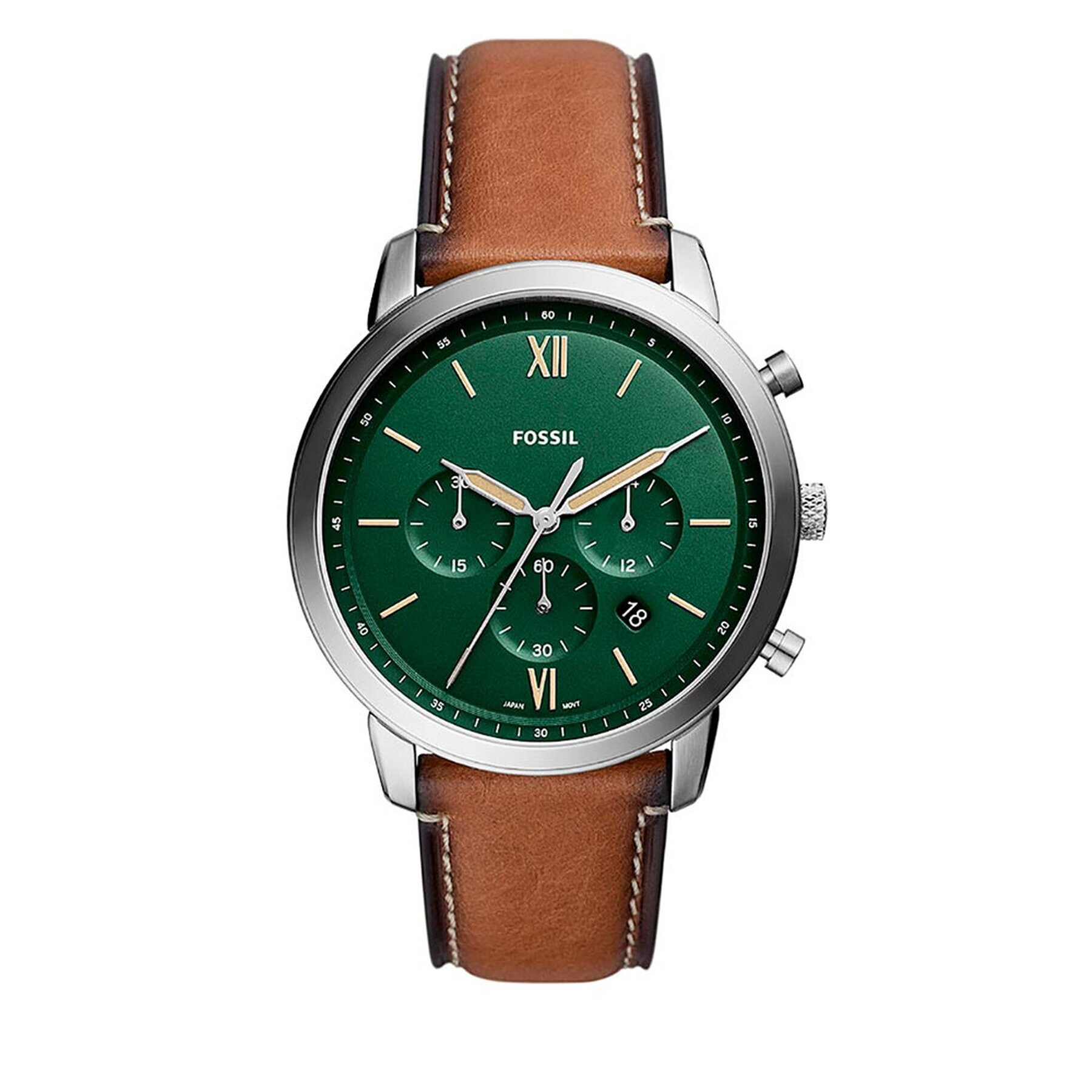 Fossil Часовник Neutra FS5963 Кафяв - Pepit.bg