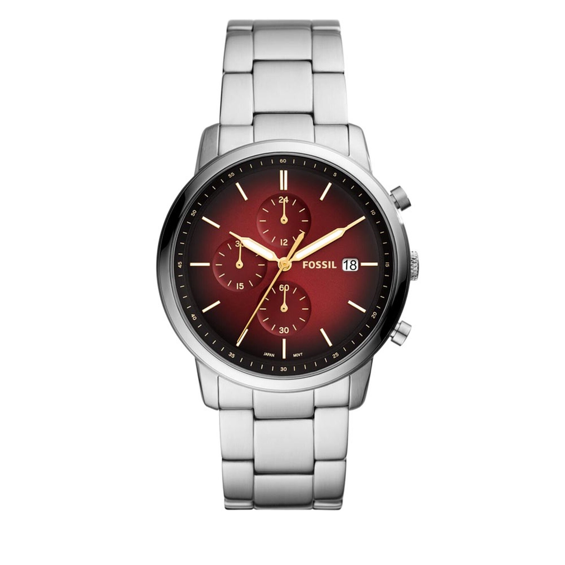 Fossil Часовник Neutra Minimalist FS5887 Сребрист - Pepit.bg