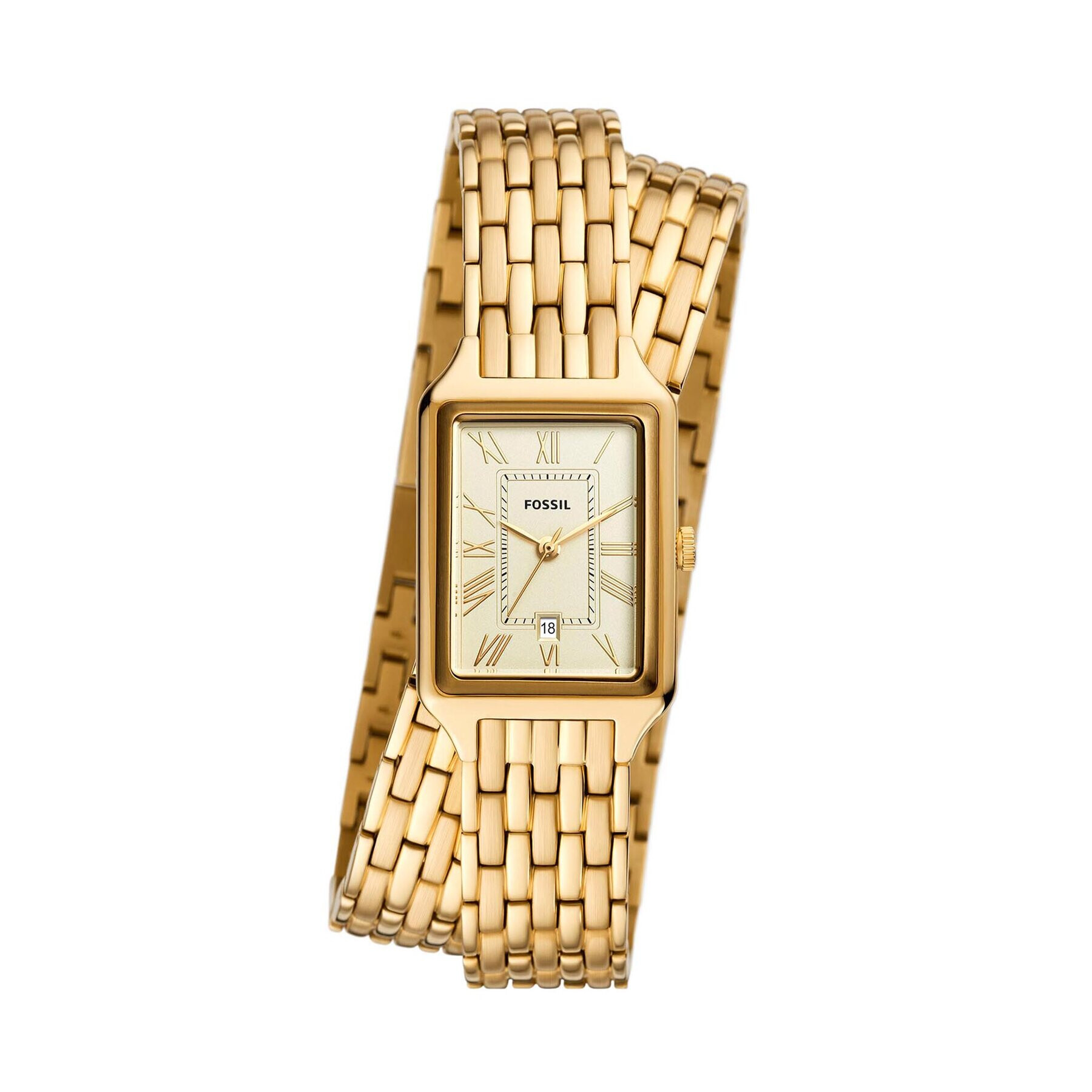 Fossil Часовник Raquel ES5302 Златист - Pepit.bg