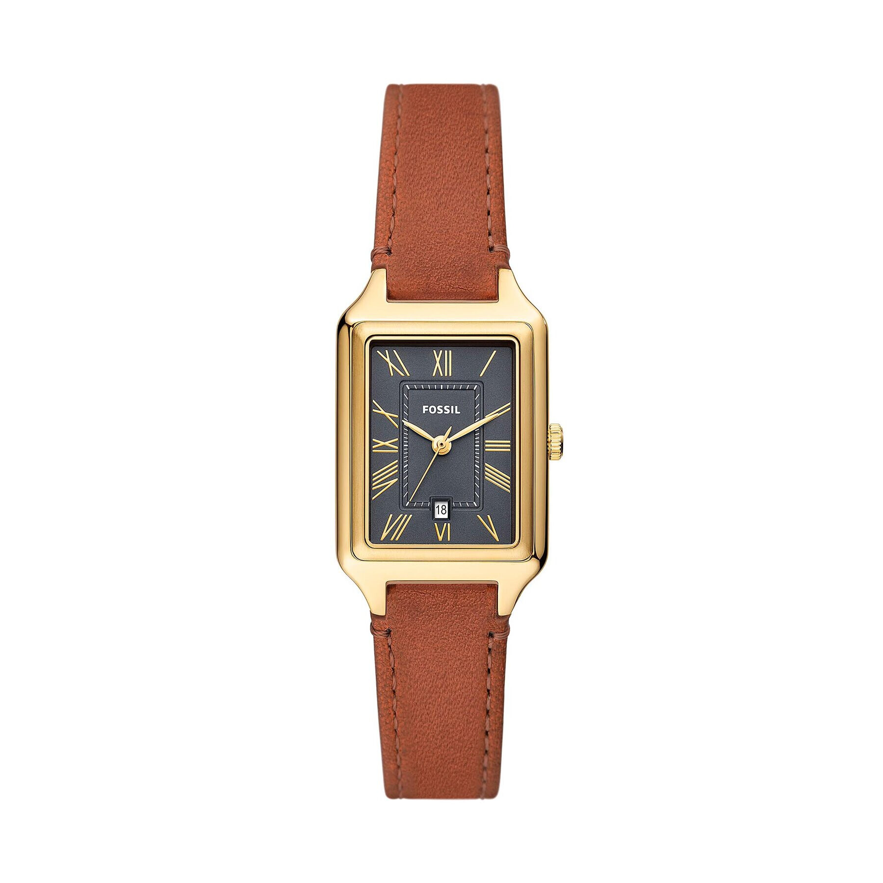 Fossil Часовник Raquel ES5303 Кафяв - Pepit.bg