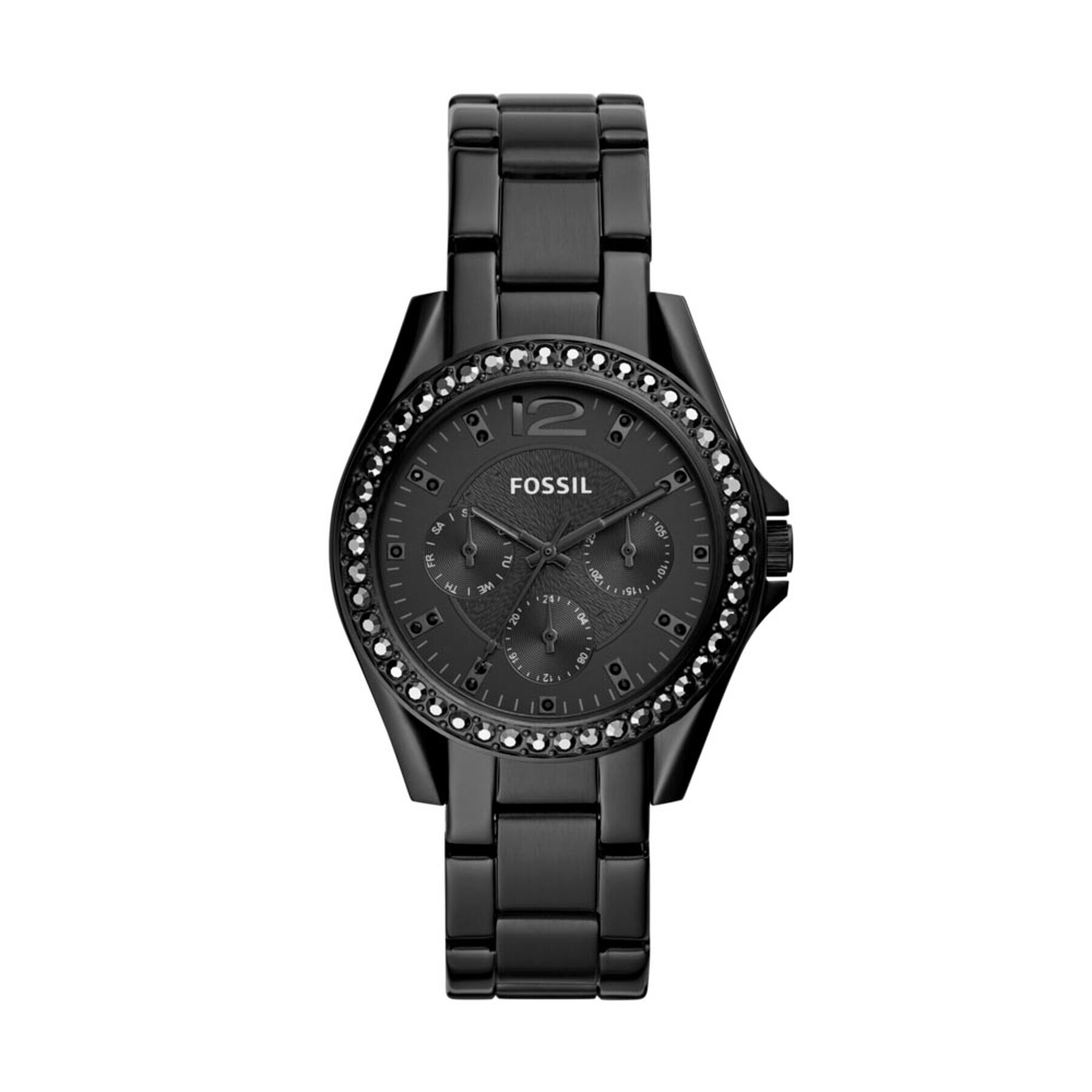 Fossil Часовник Riley ES4519 Черен - Pepit.bg