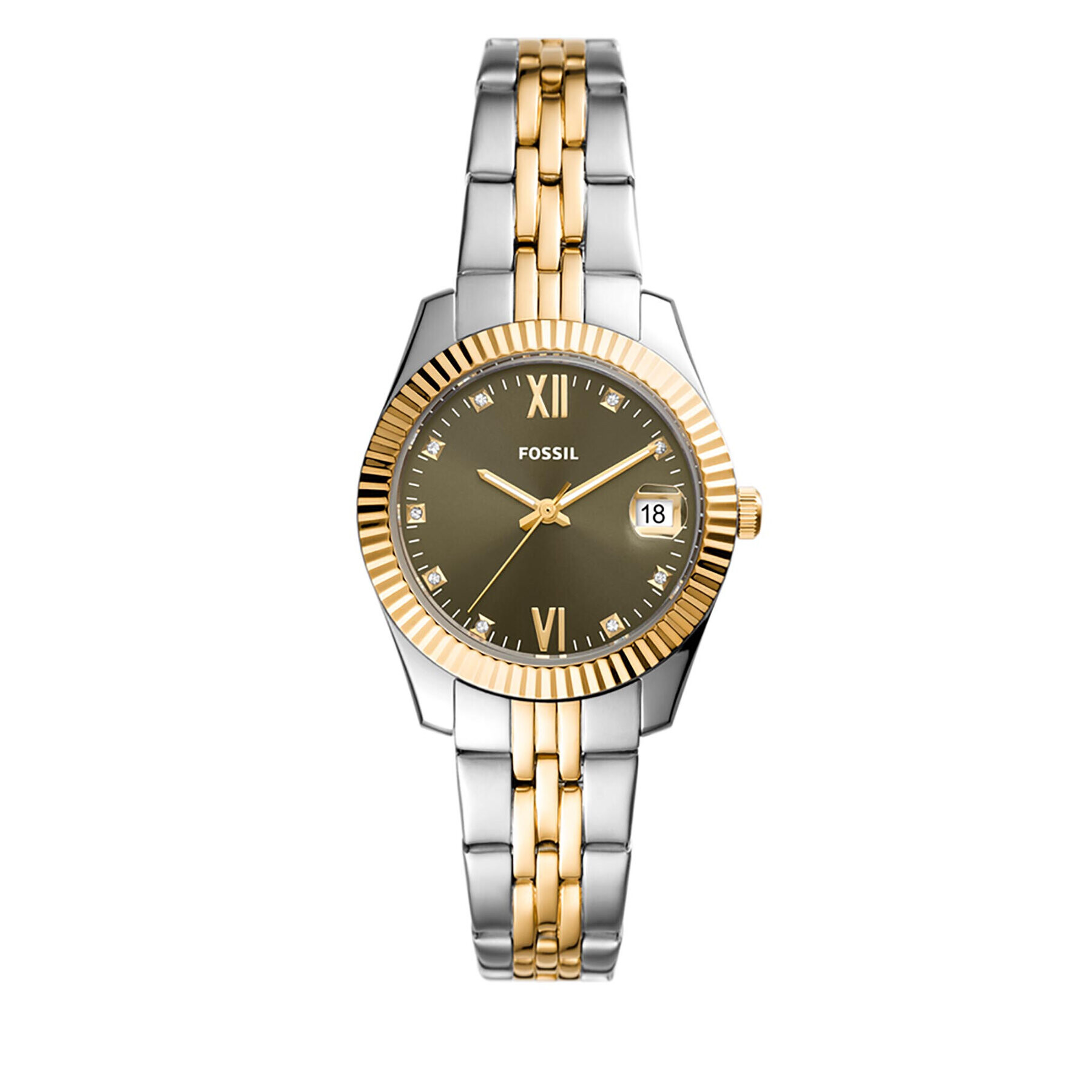 Fossil Часовник Scarlette Mini ES5123 Сребрист - Pepit.bg