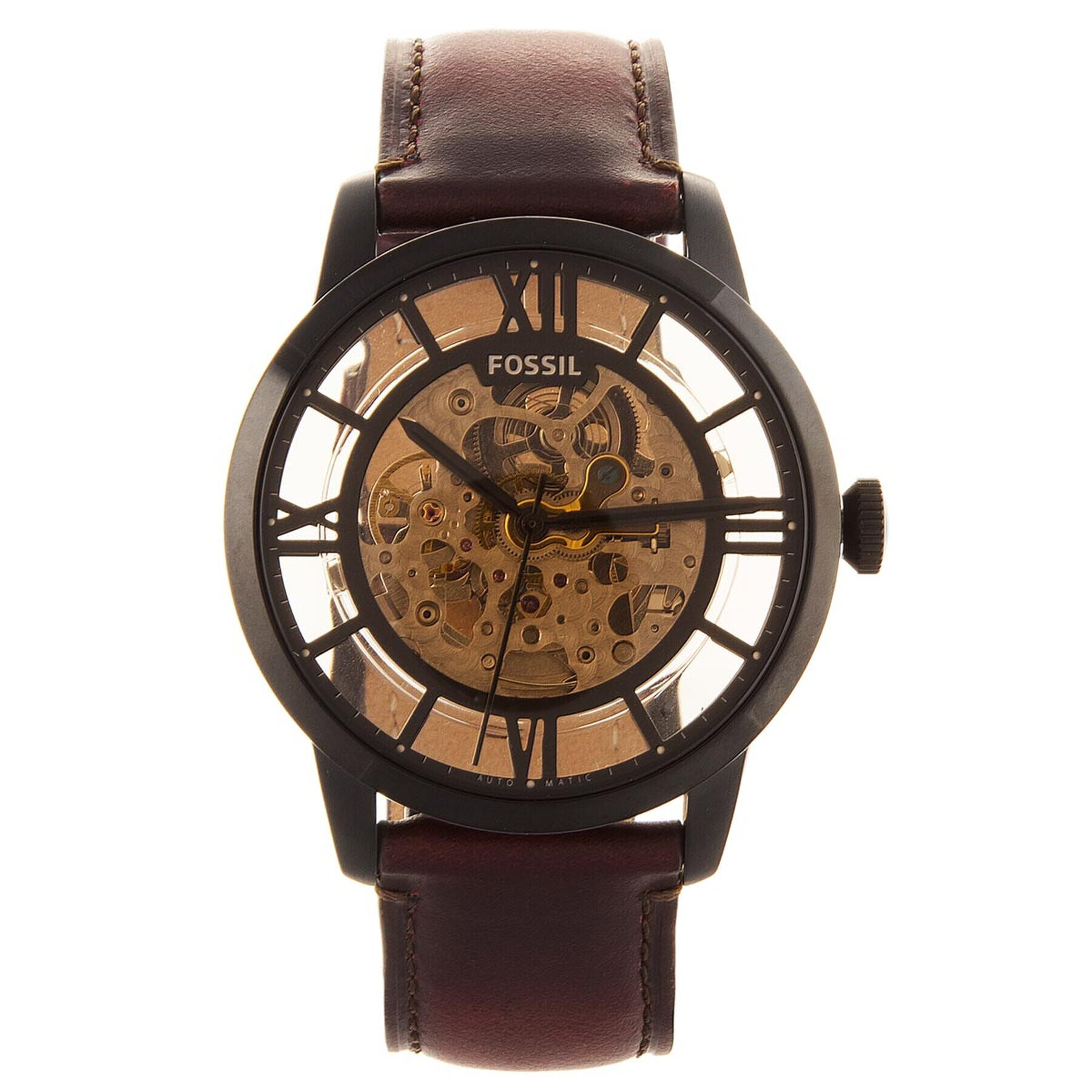 Fossil Часовник Townsman ME3098 Кафяв - Pepit.bg