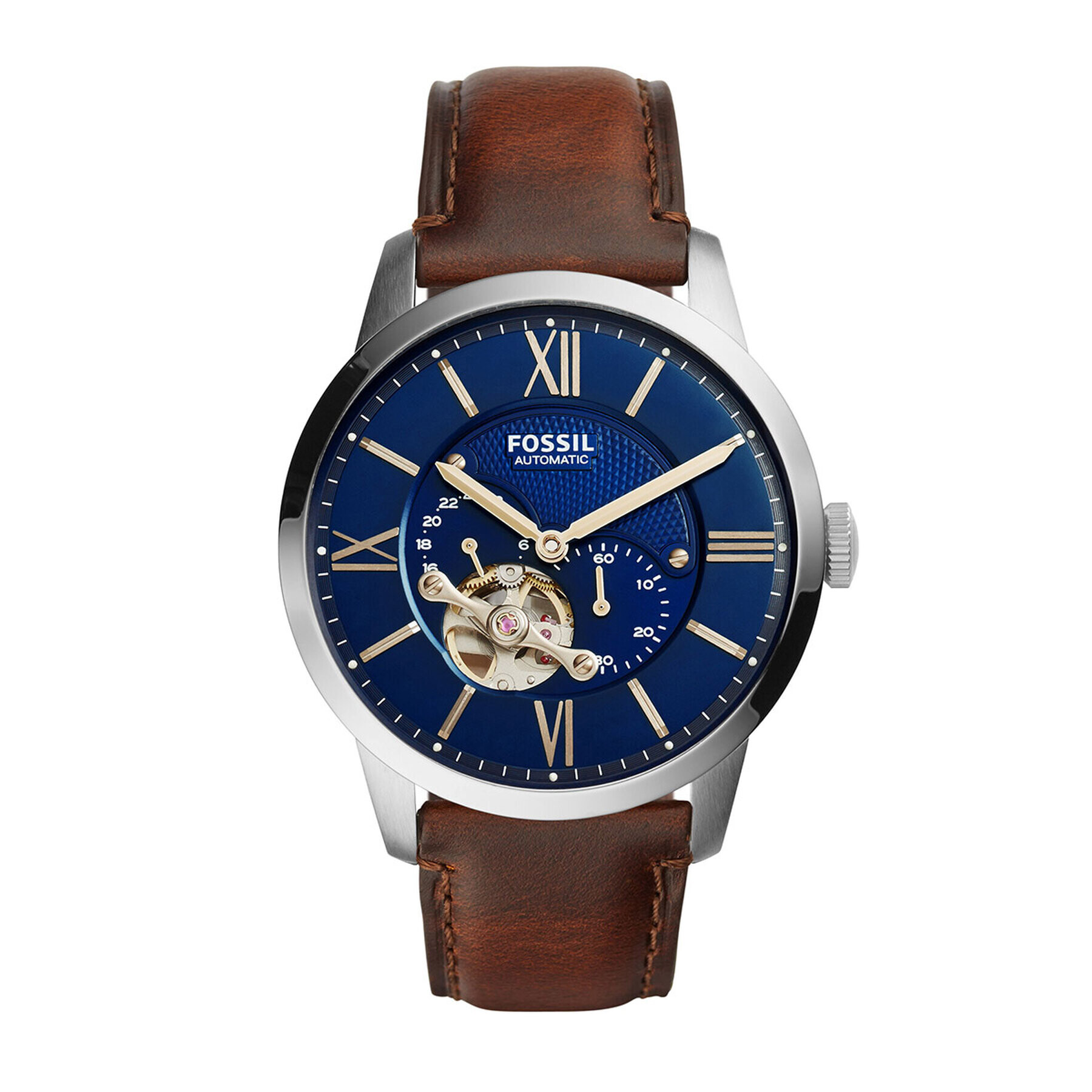 Fossil Часовник Townsman ME3110 Кафяв - Pepit.bg