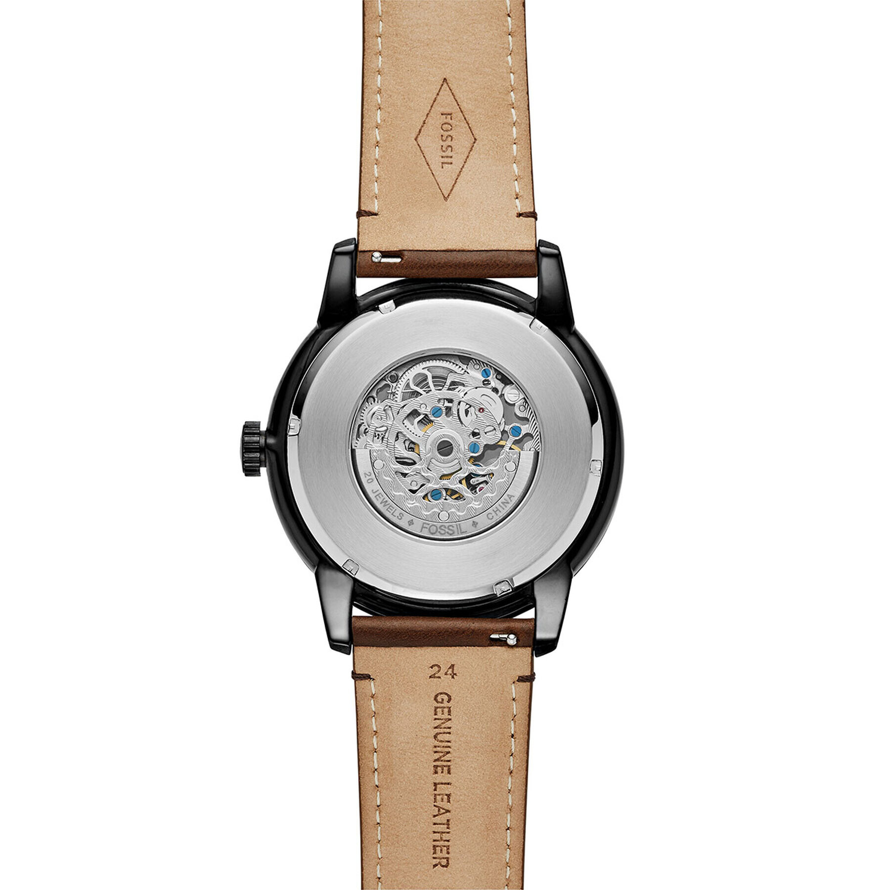 Fossil Часовник Townsman ME3155 Кафяв - Pepit.bg
