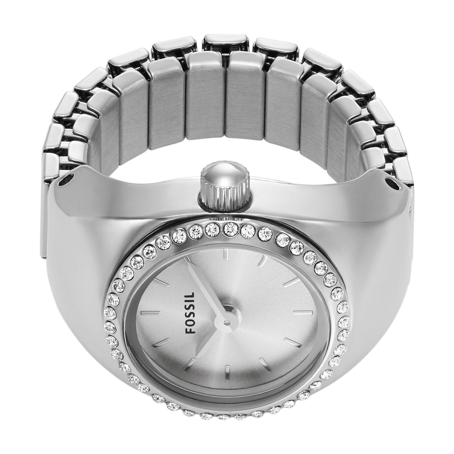 Fossil Часовник Watch Ring ES5321 Сребрист - Pepit.bg