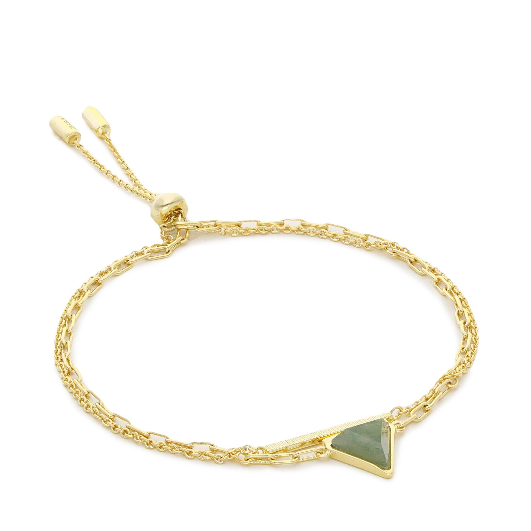 Fossil Гривна Aventurine JA7111710 Златист - Pepit.bg