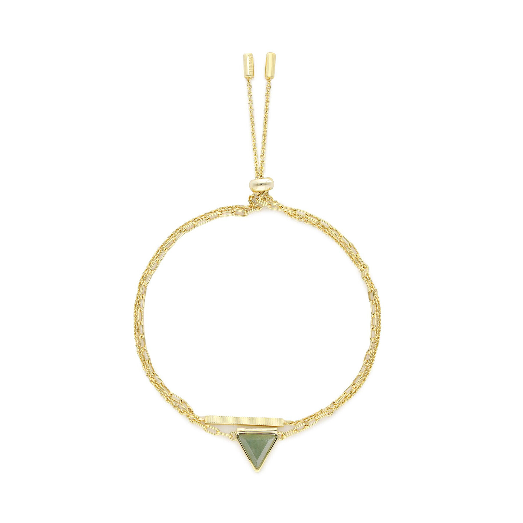 Fossil Гривна Aventurine JA7111710 Златист - Pepit.bg