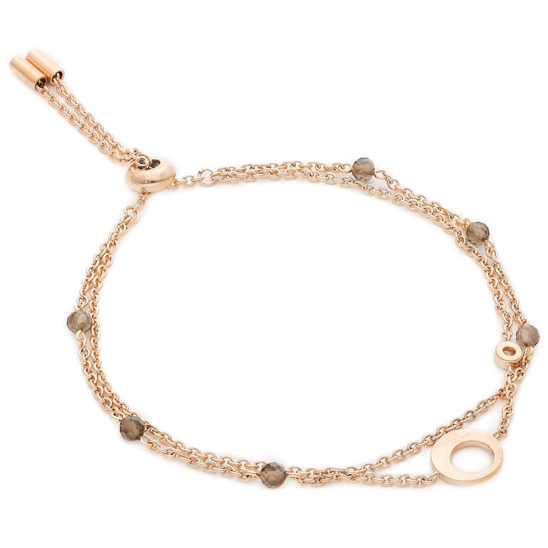 Fossil Гривна Hammered JF03549791 Златист - Pepit.bg