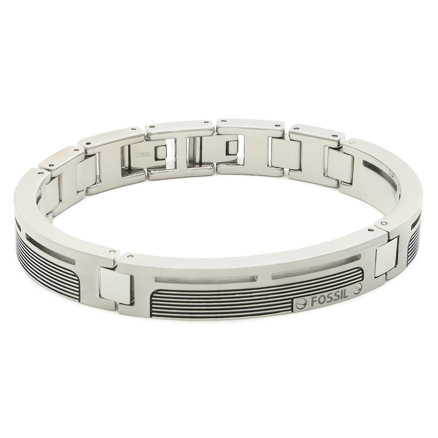 Fossil Гривна Mens Dress JF84476040 Сребрист - Pepit.bg