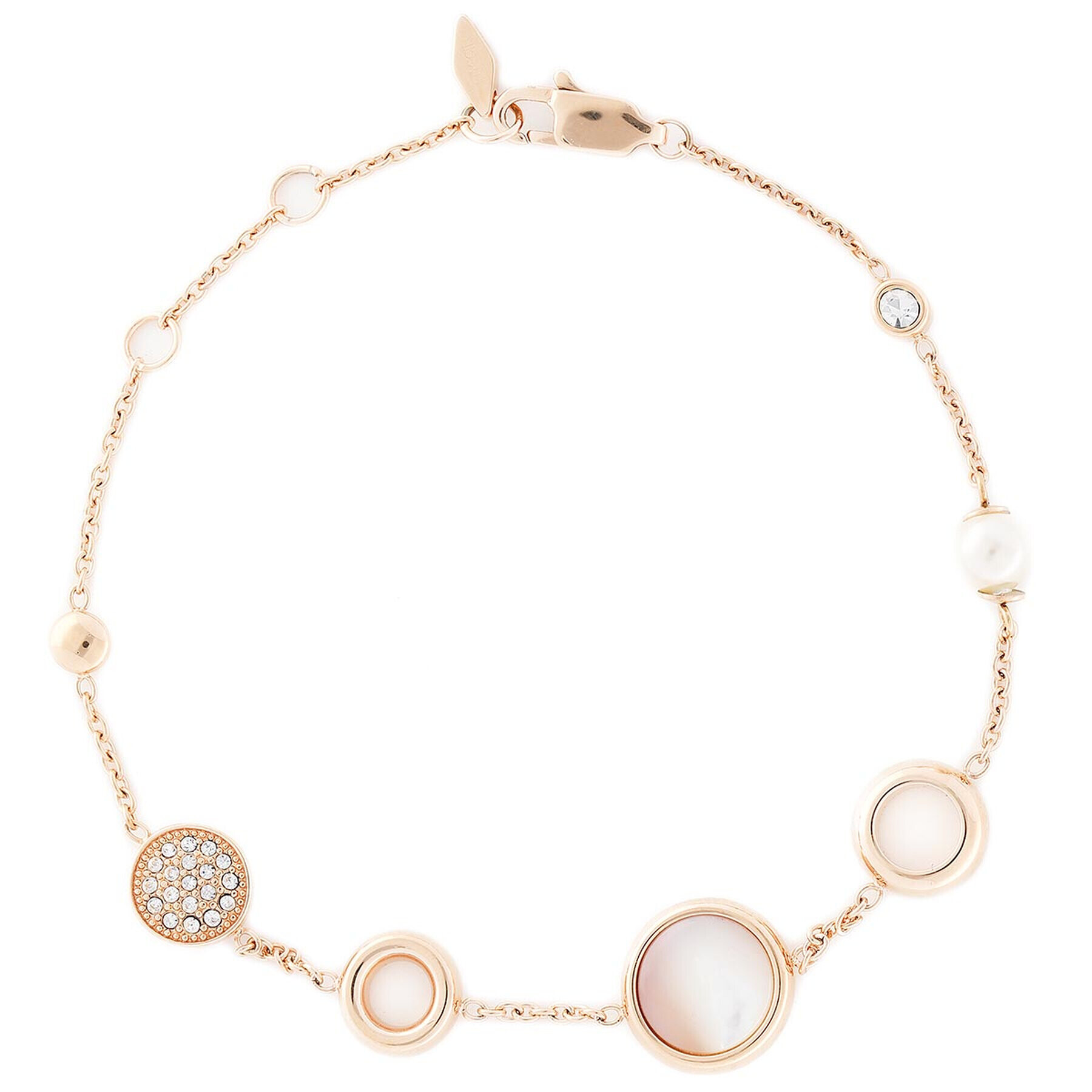 Fossil Гривна Shimmery Light JF02959791 Златист - Pepit.bg