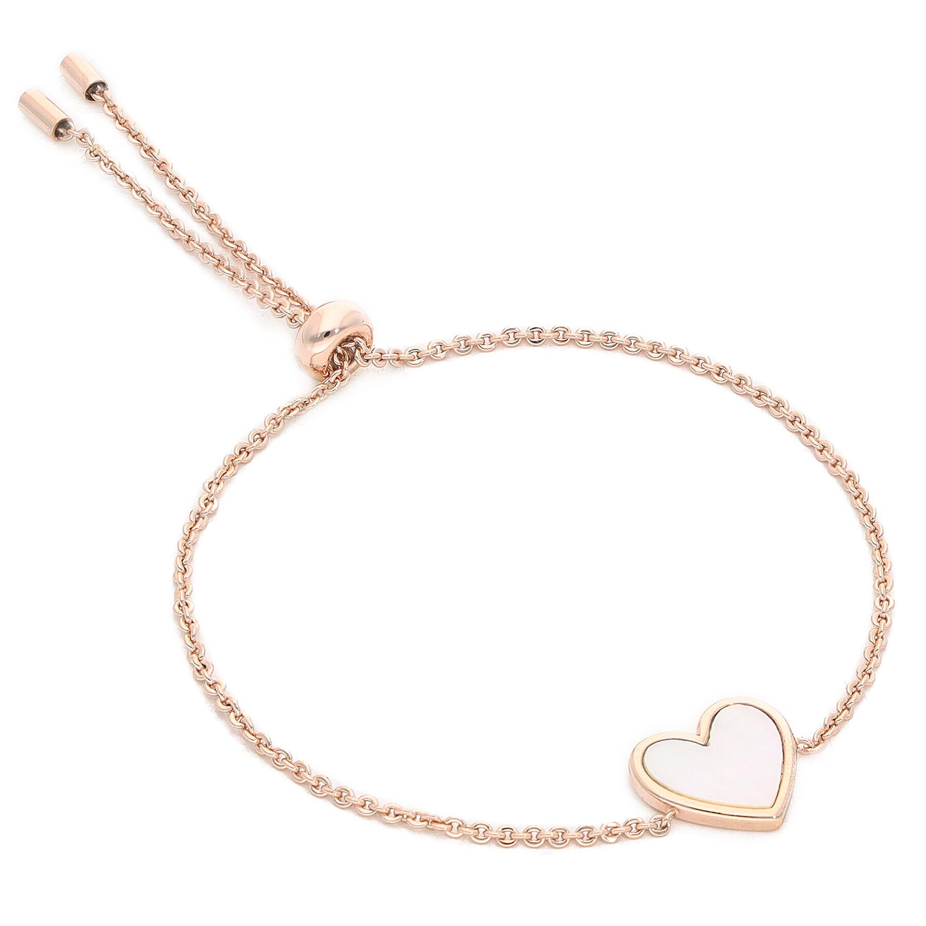 Fossil Гривна Valentines Day JA7086791 Златист - Pepit.bg