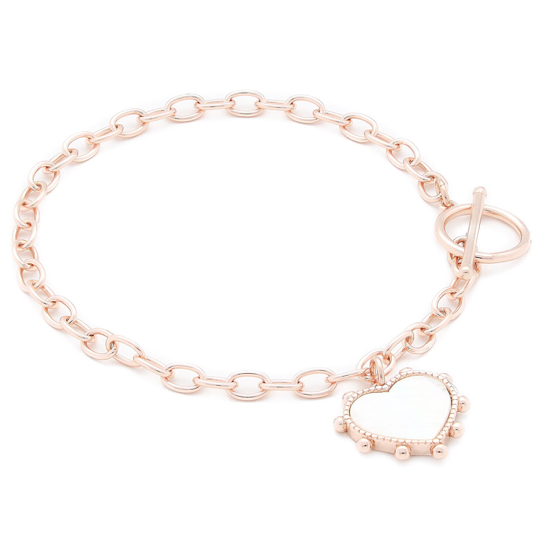 Fossil Гривна Valentines Day JA7089791 Златист - Pepit.bg