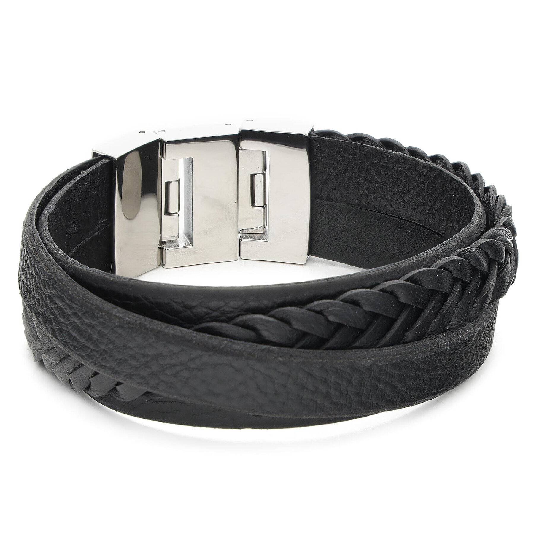 Fossil Гривна Vintage Casual JF02079040 Черен - Pepit.bg