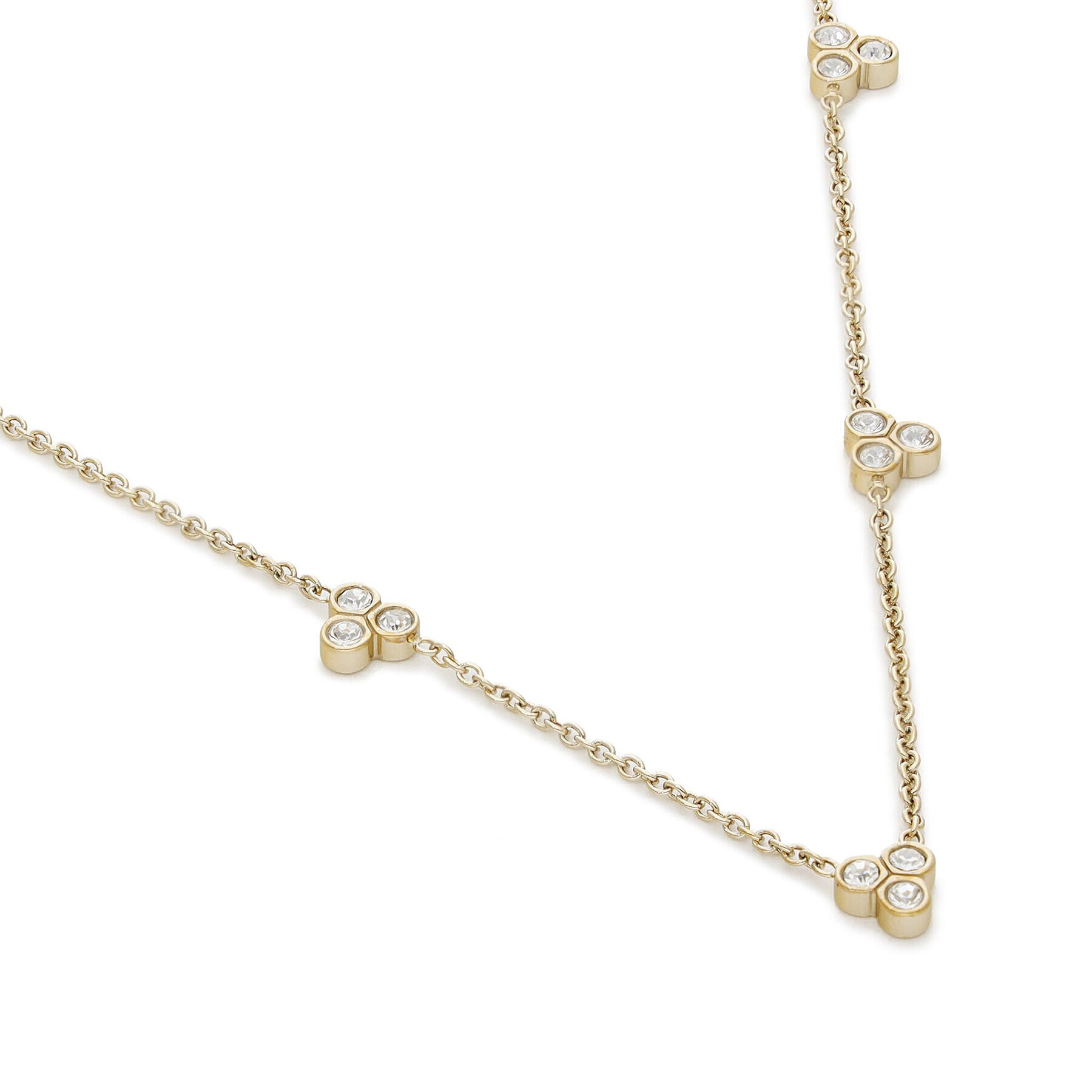 Fossil Колие Trio Glitz JF04115710 Златист - Pepit.bg