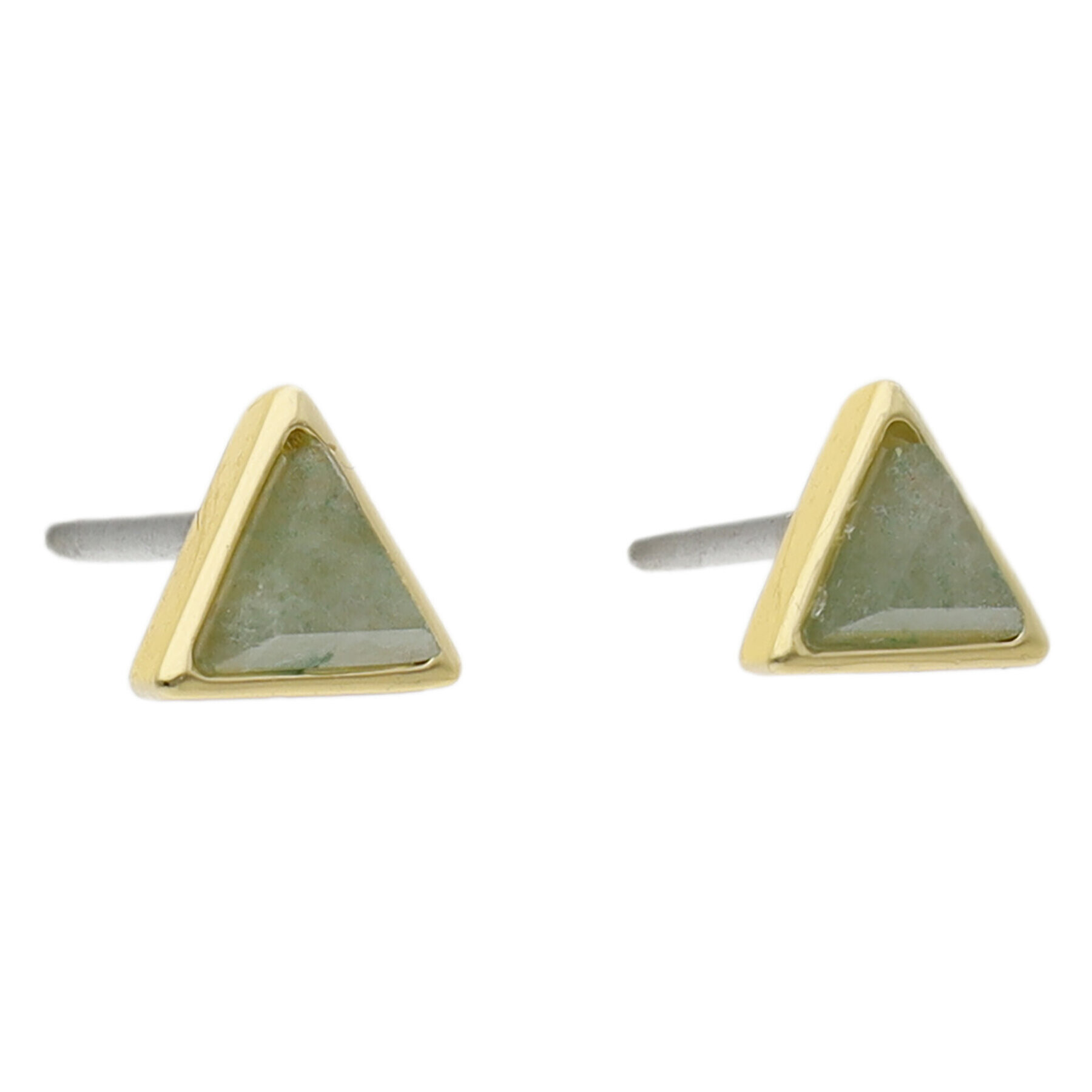 Fossil Обици Aventurine JA7109710 Зелен - Pepit.bg