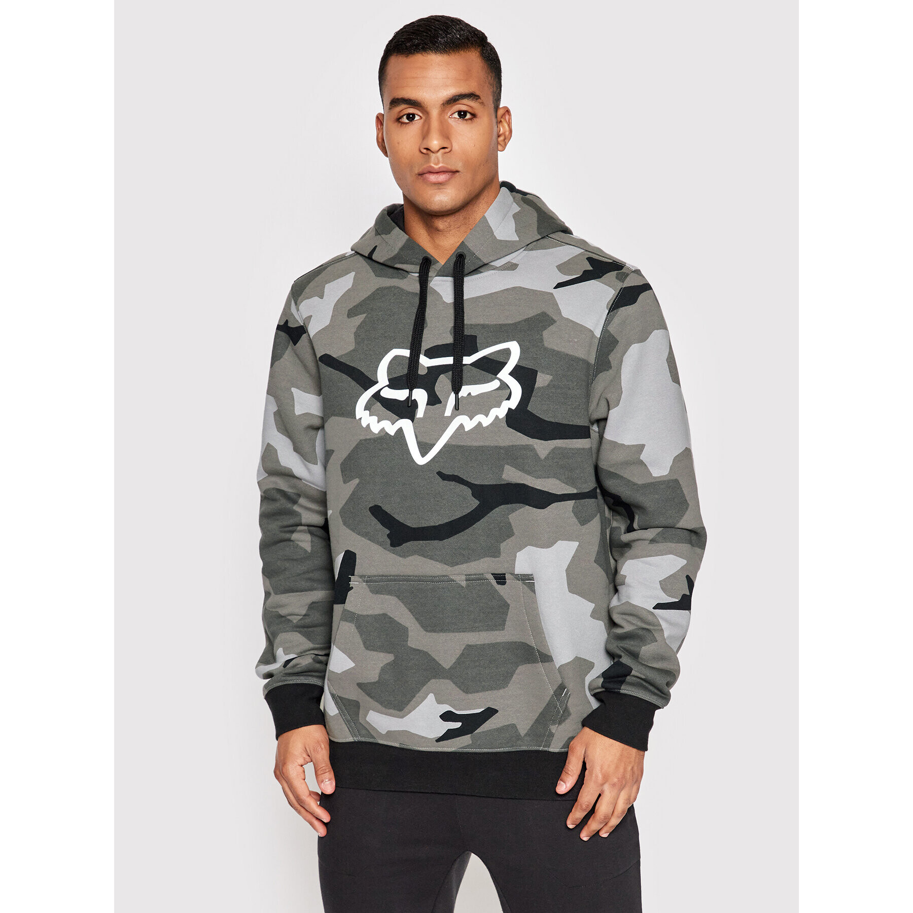 Fox Racing Суитшърт Legacy Fox Head 29355 Сив Regular Fit - Pepit.bg