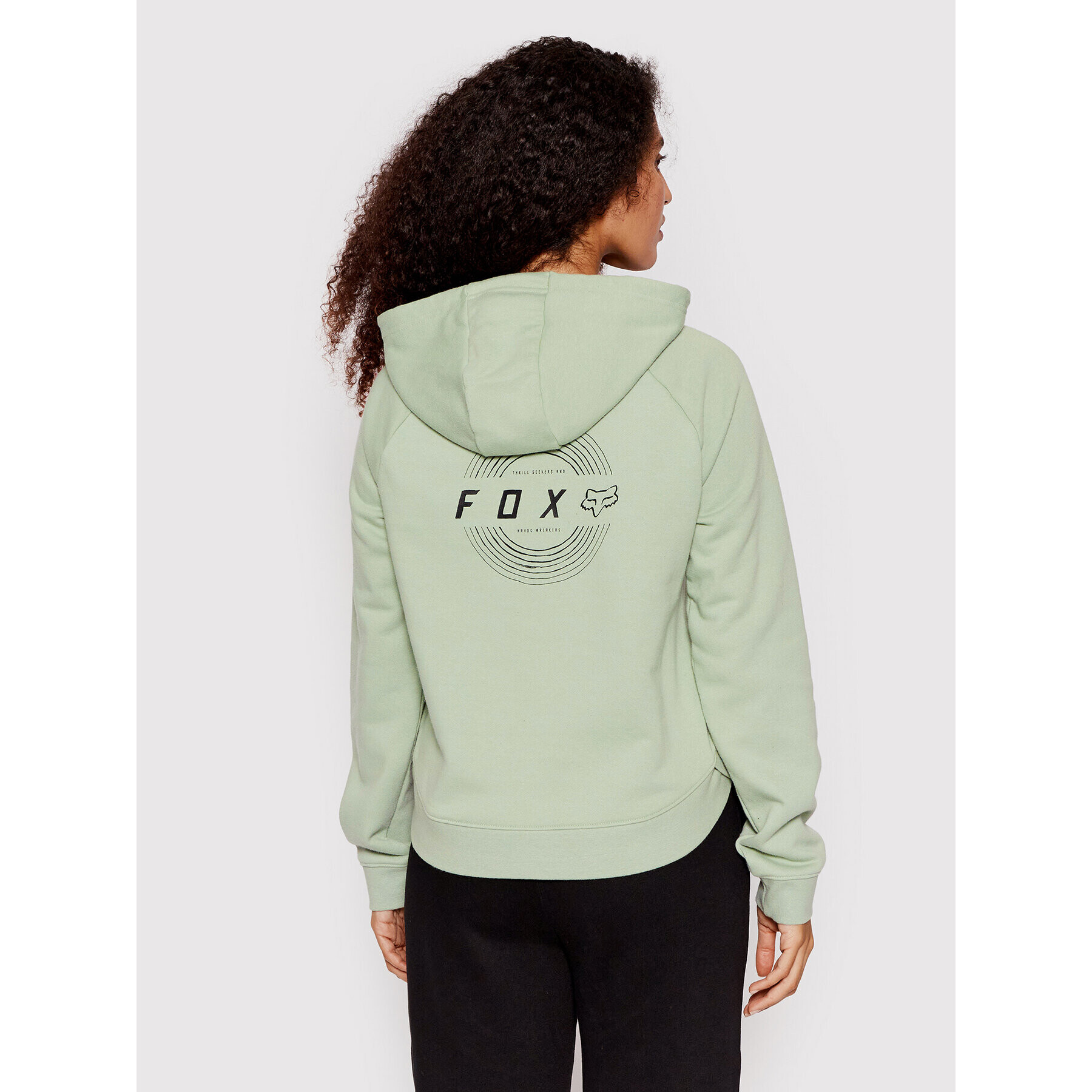 Fox Racing Суитшърт Proximah 29127 Зелен Regular Fit - Pepit.bg
