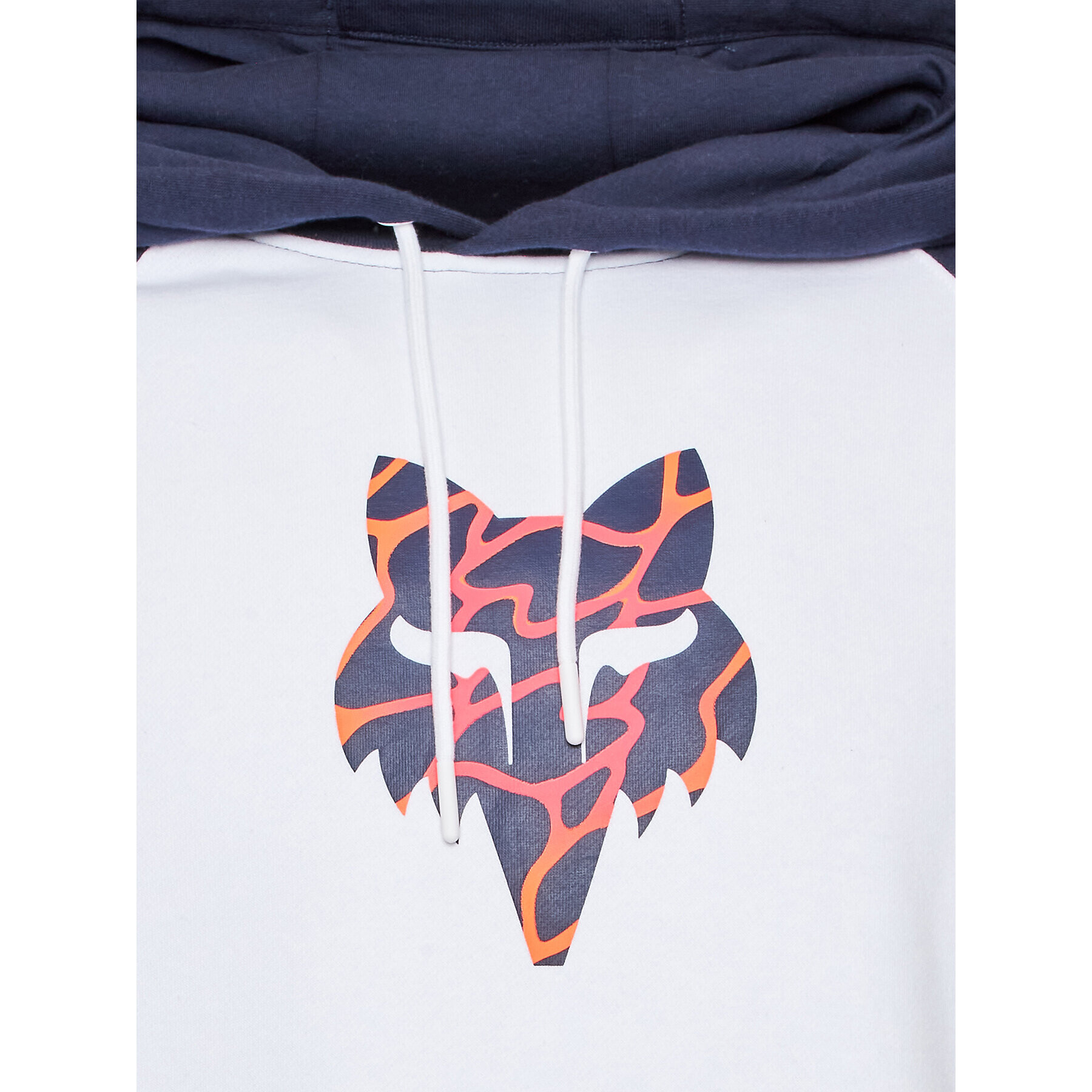 Fox Racing Суитшърт Ryvr Raglan 008 Бял Standard Fit - Pepit.bg